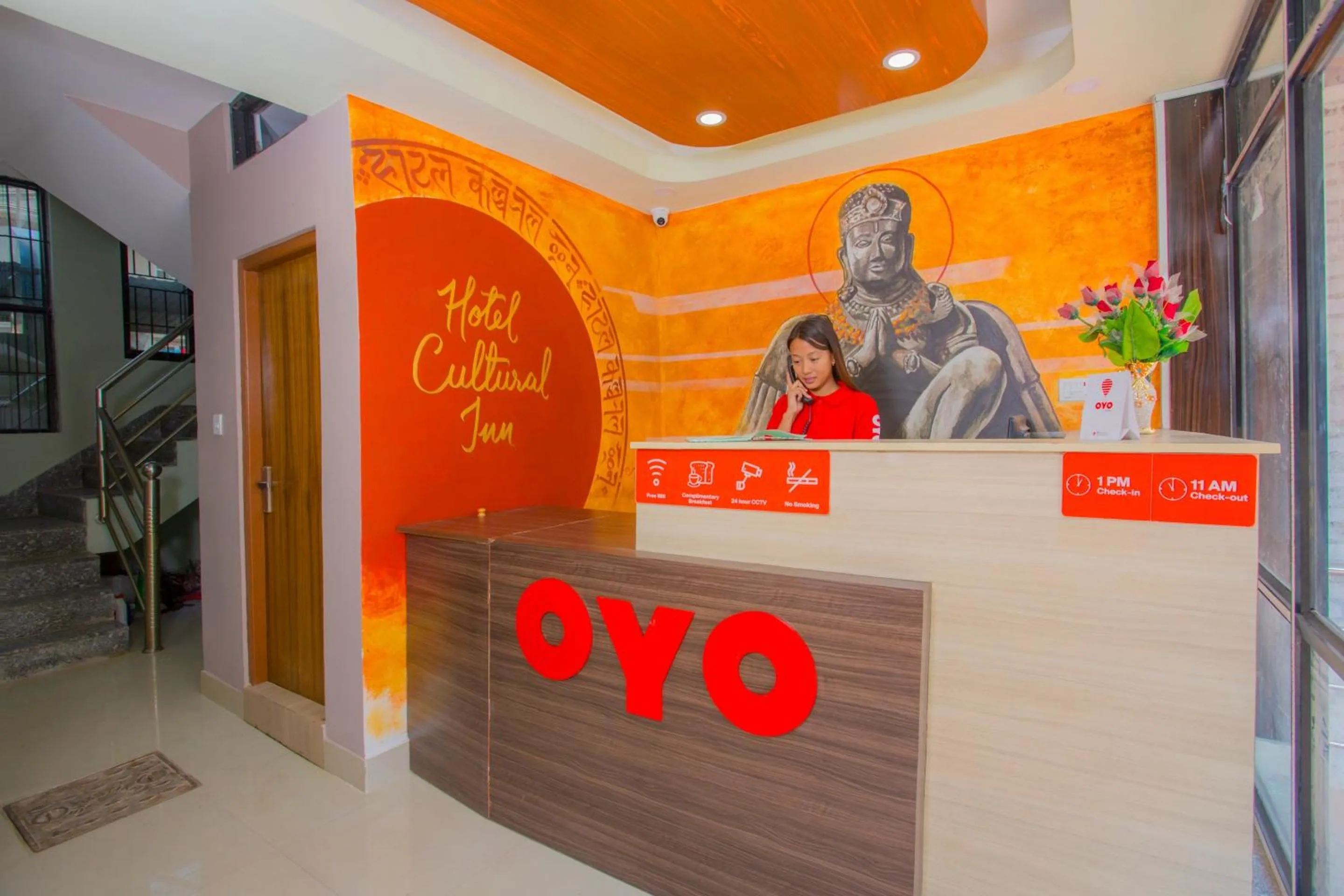 Lobby or reception in OYO 260 Hotel Cultural Inn