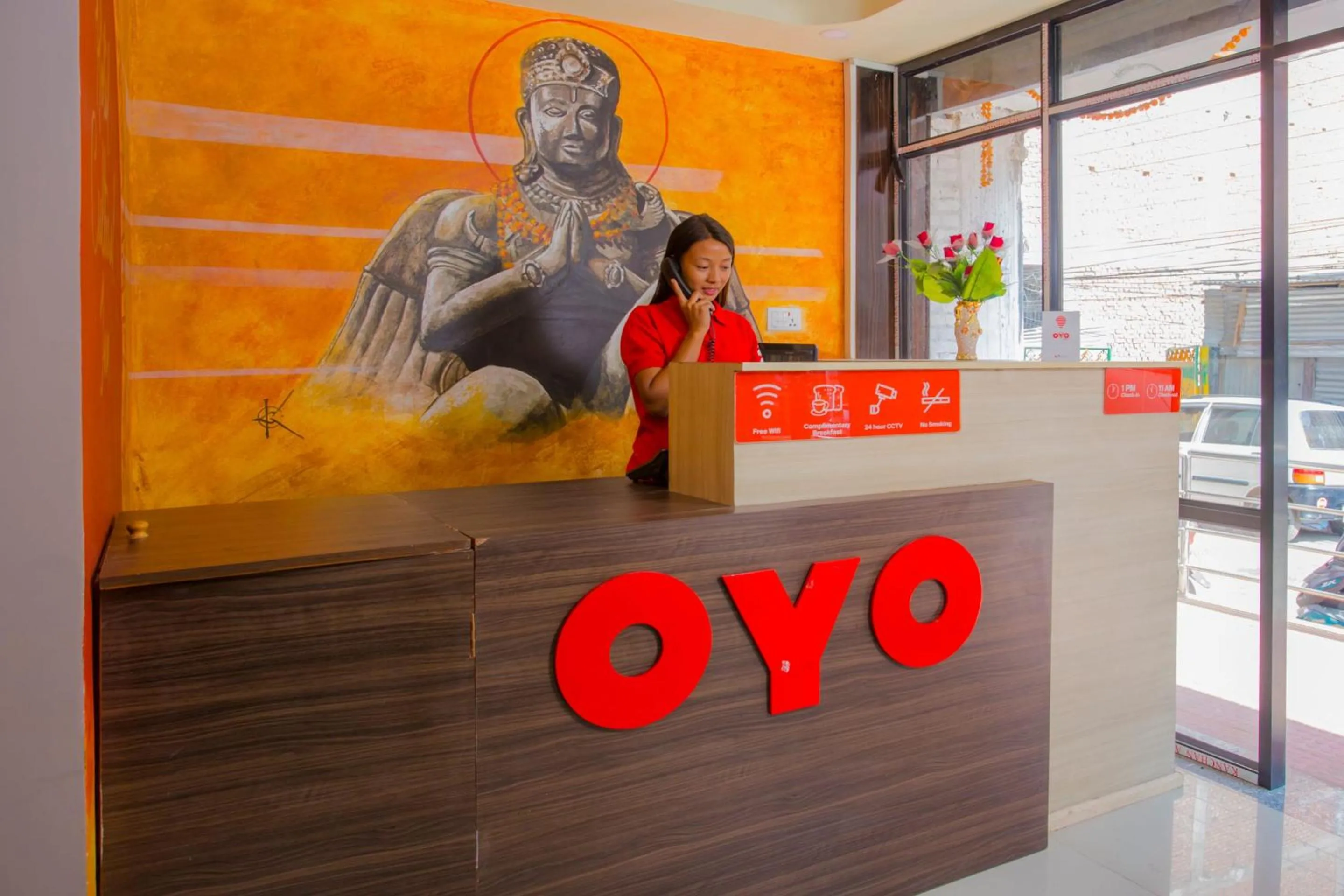 Lobby or reception in OYO 260 Hotel Cultural Inn