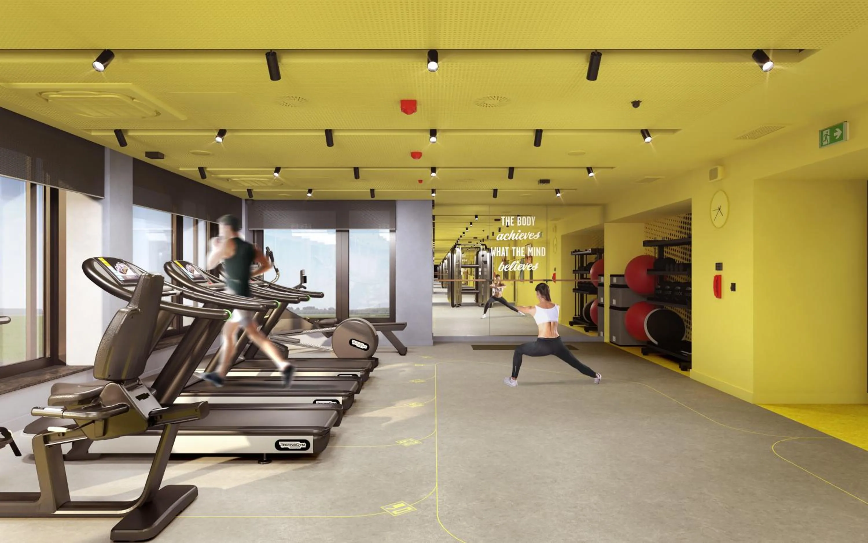 Fitness centre/facilities in Hampton By Hilton Wroclaw Airport