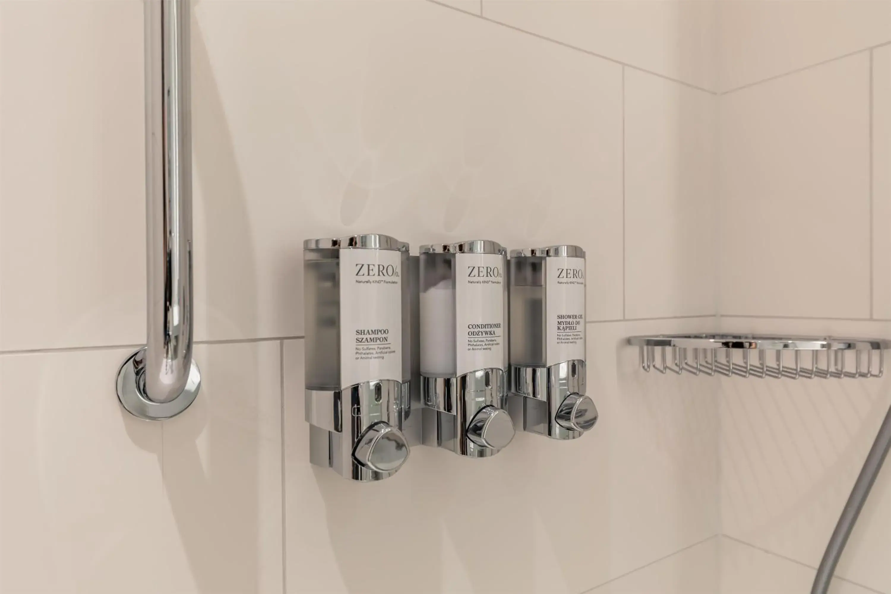 Bathroom in Hampton By Hilton Wroclaw Airport Bathroom in Hampton By Hilton Wroclaw Airport