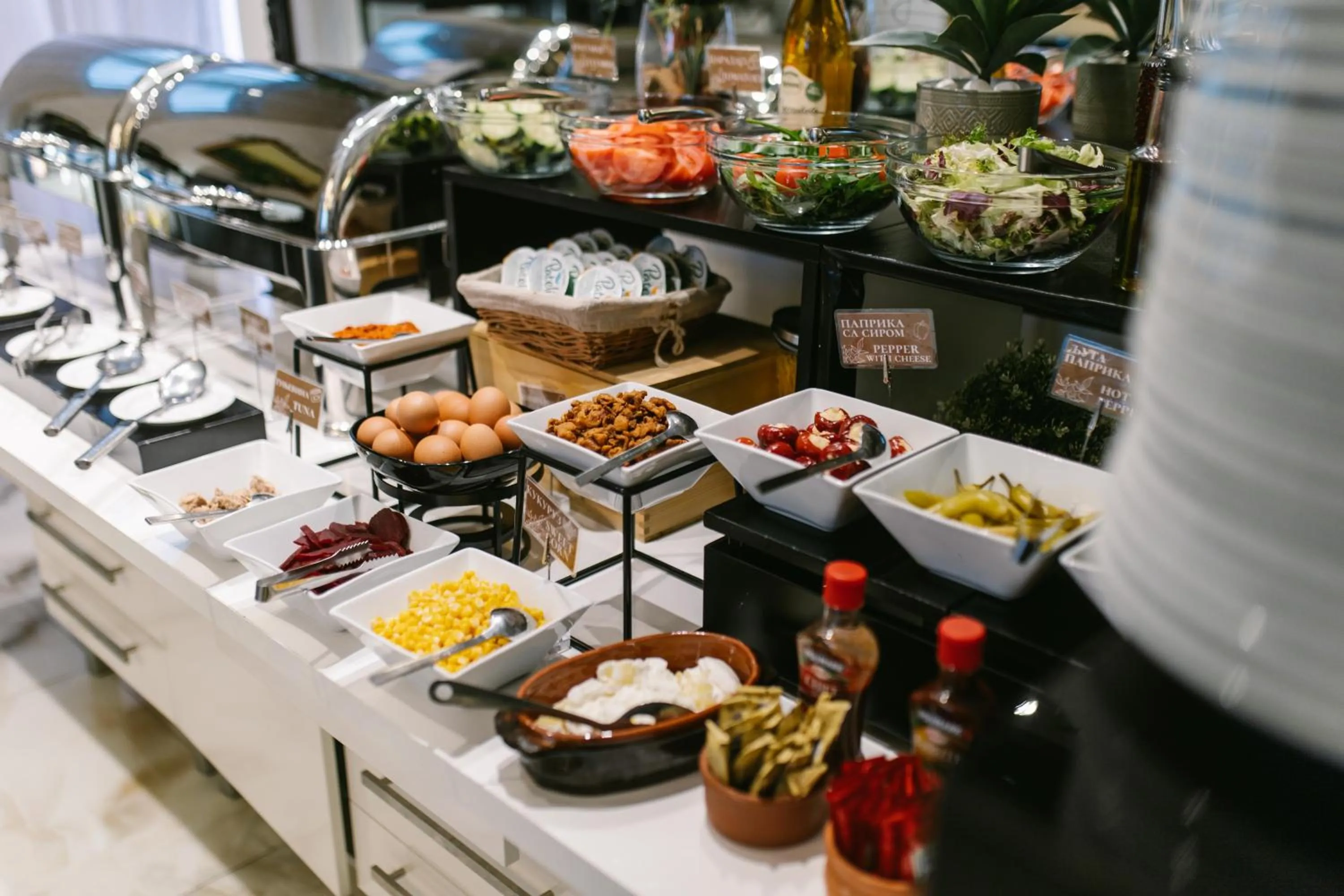 Food and drinks in Hotel Heritage