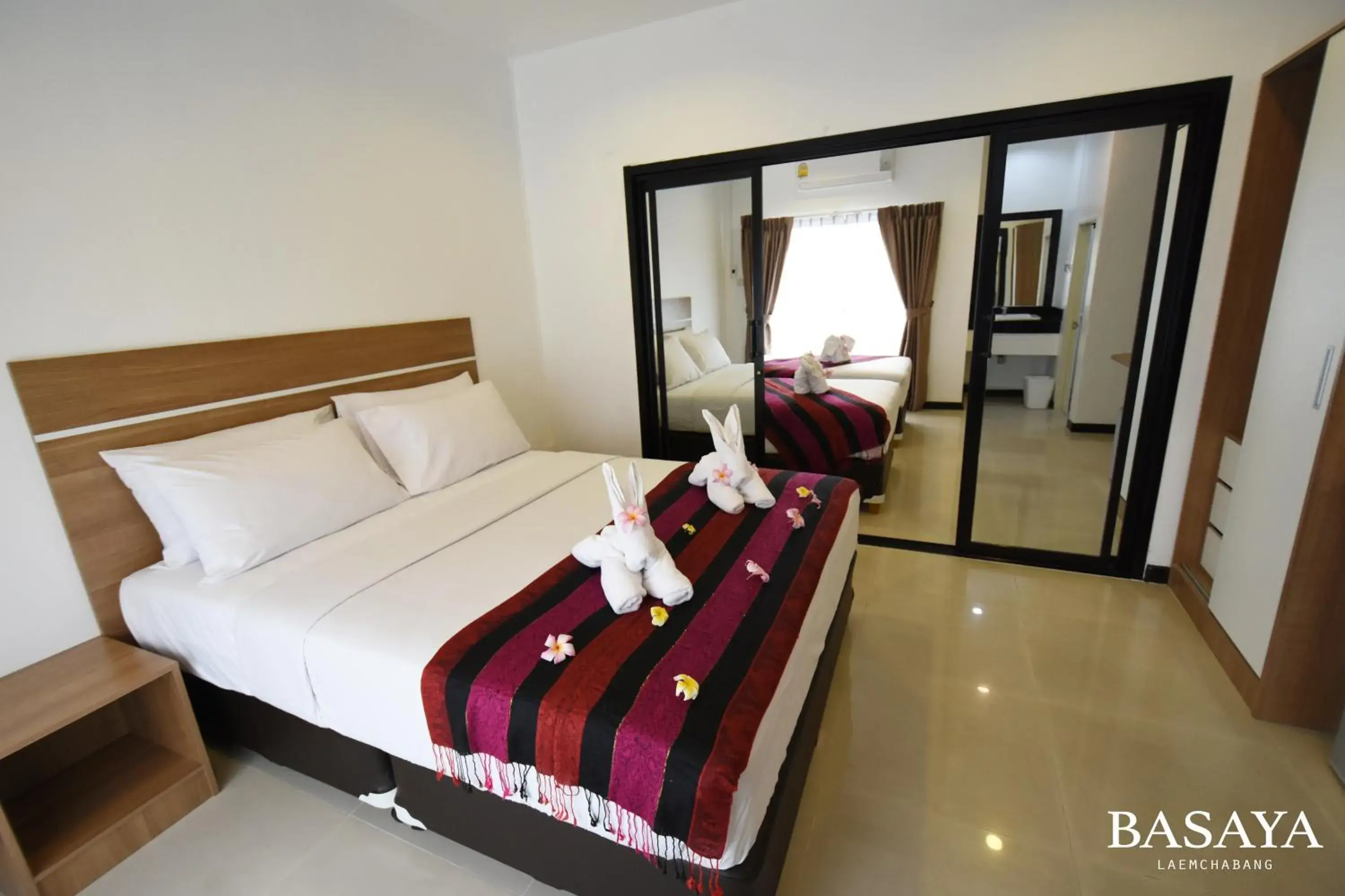 Photo of the whole room, Bed in Basaya Laemchabang Photo of the whole room, Bed in Basaya Laemchabang
