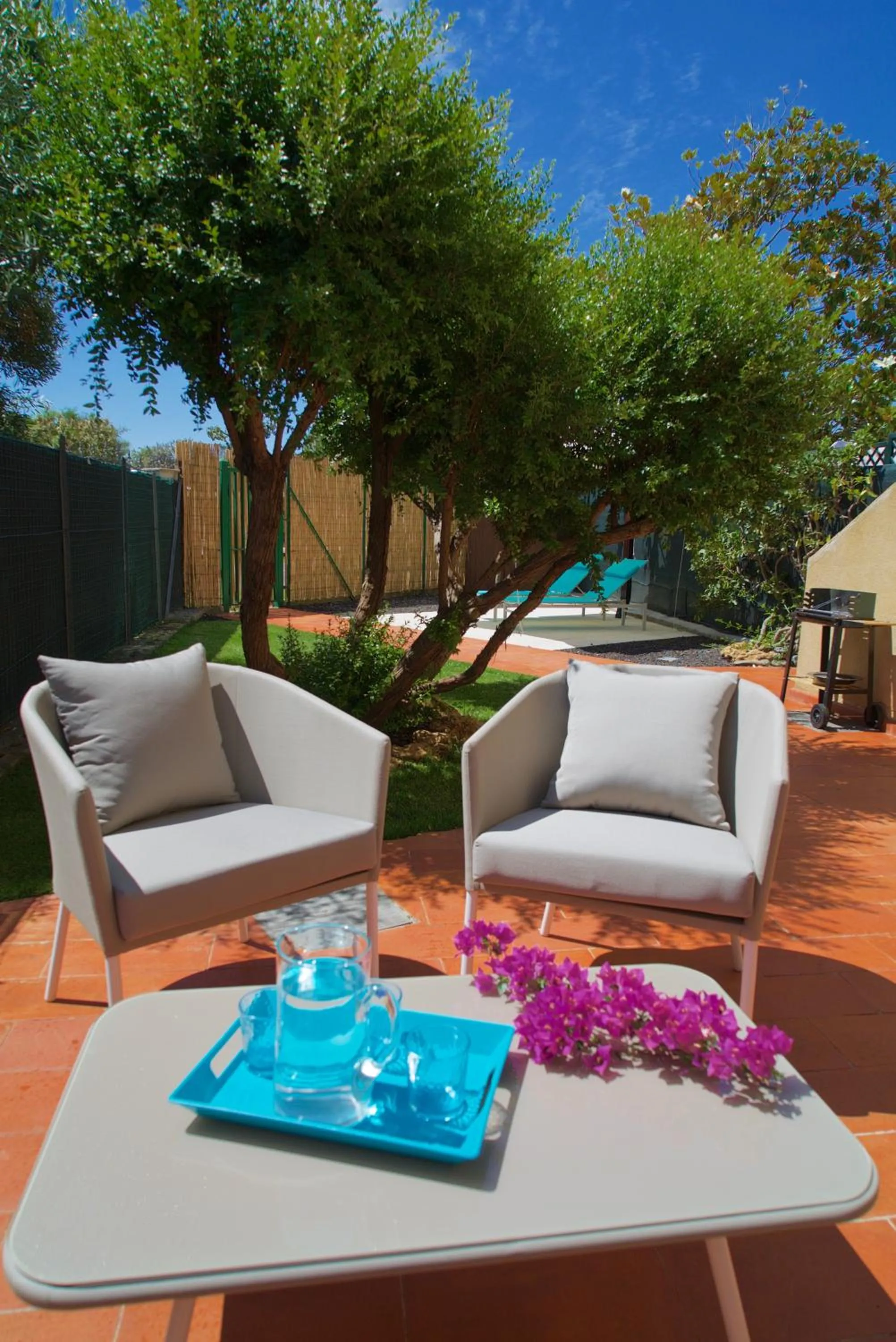 Garden in 49Starfish Holiday Home