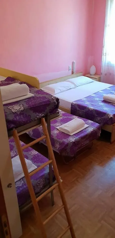 Bed in Hotel Giovannina