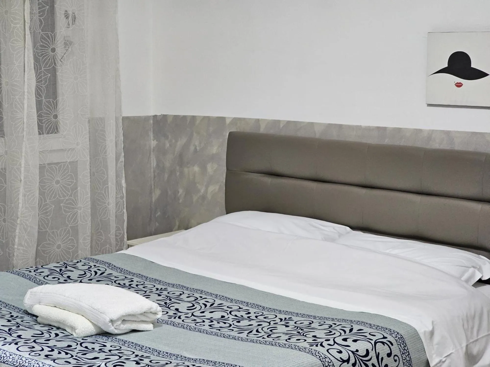 Bed in Hotel Giovannina