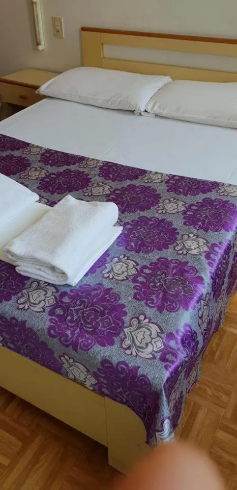 Bed in Hotel Giovannina