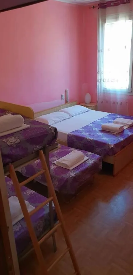 Bed in Hotel Giovannina