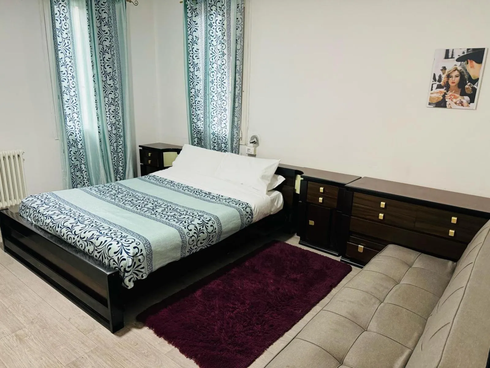 Bed in Hotel Giovannina