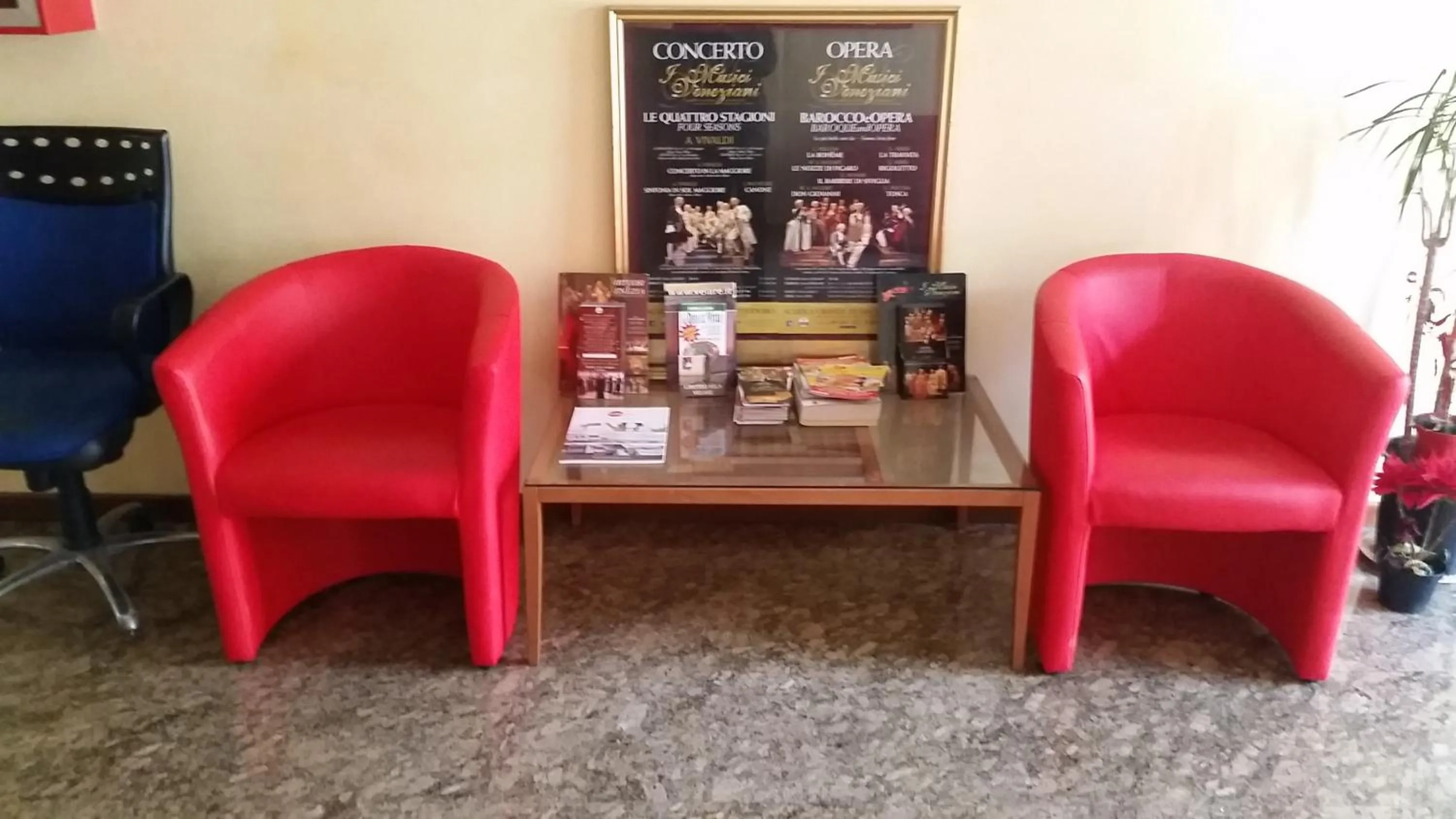 Lobby or reception in Hotel Giovannina