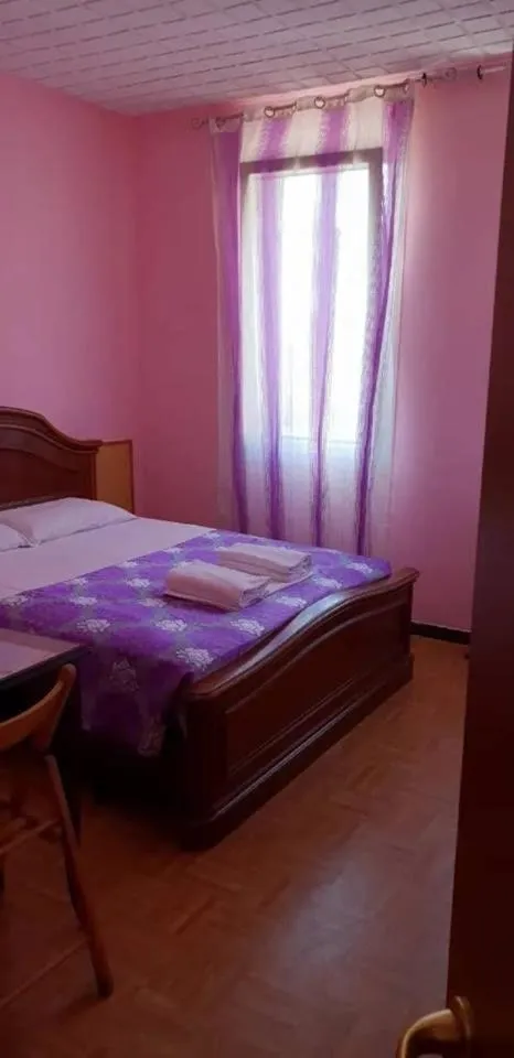 Bed in Hotel Giovannina