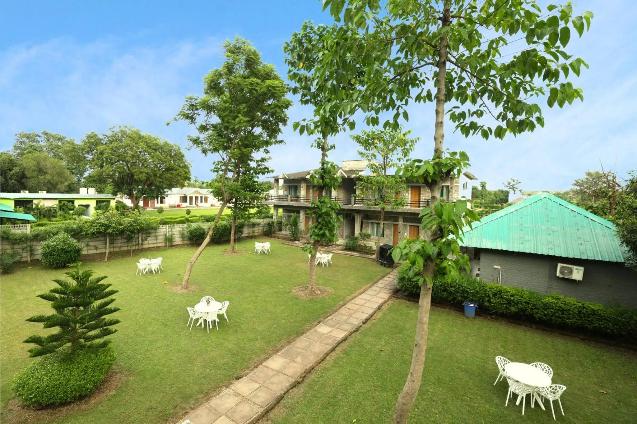 Garden view in Aranya Resort & Suites By Shivaneel Hospitality