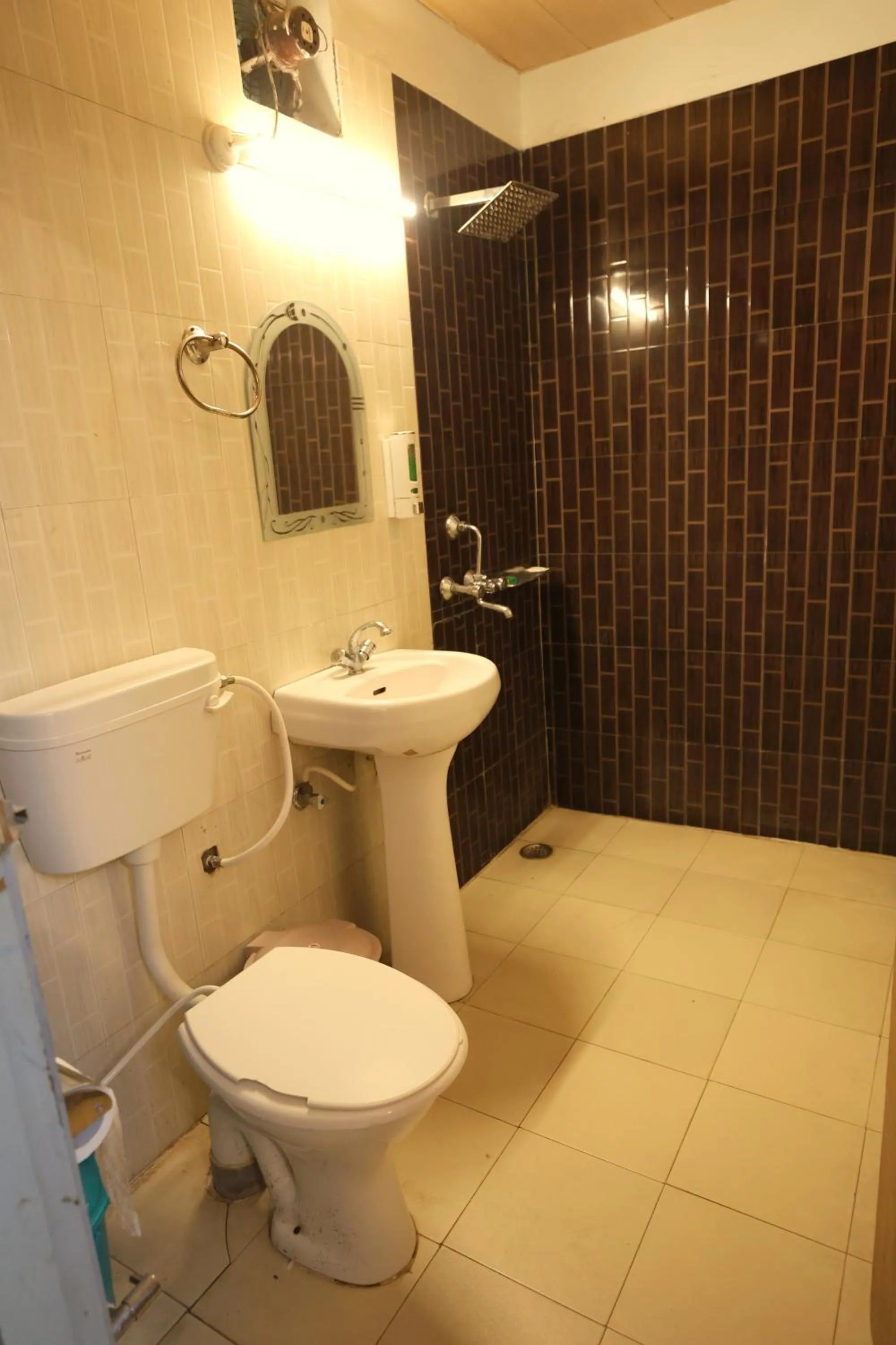 Toilet in Aranya Resort & Suites By Shivaneel Hospitality