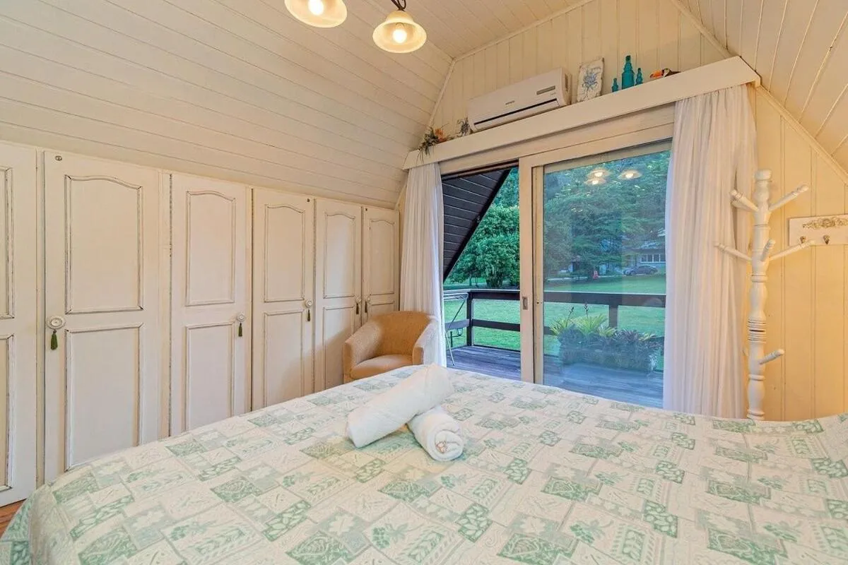 Bed in Rosa Casa Vale do Bosque