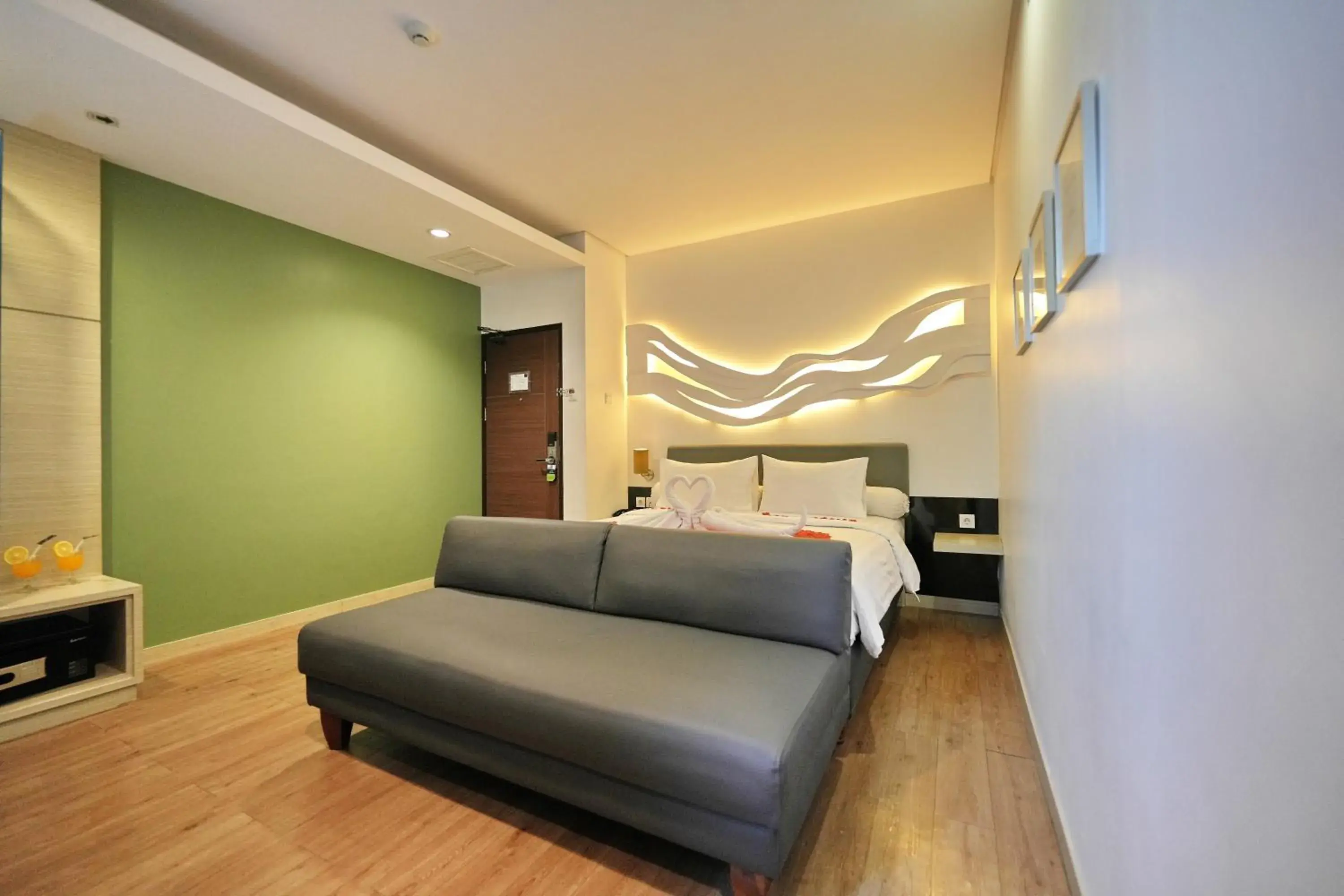 Bed in Bonnet Hotel Surabaya Bed in Bonnet Hotel Surabaya