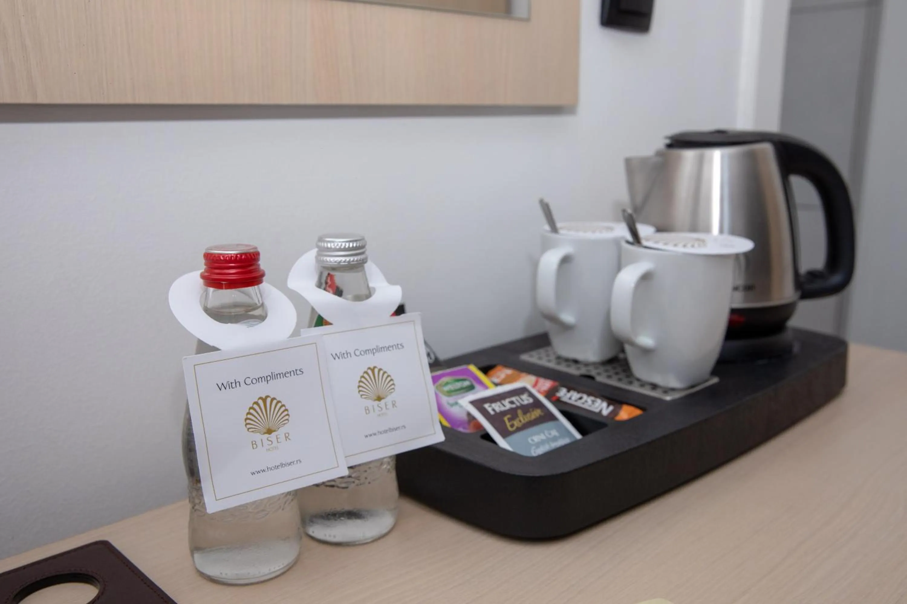 Coffee/tea facilities in Garni Hotel Biser
