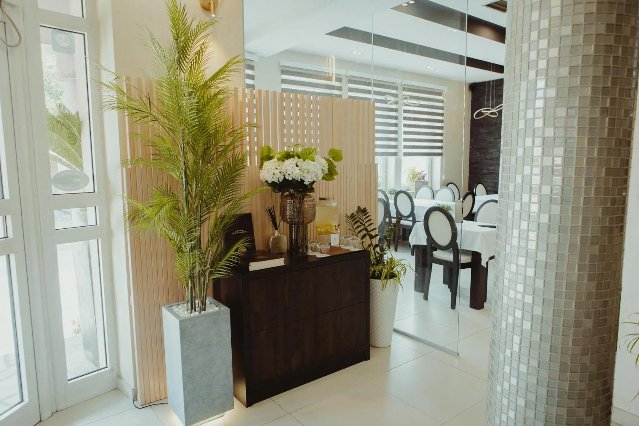 Lobby or reception in Garni Hotel Biser