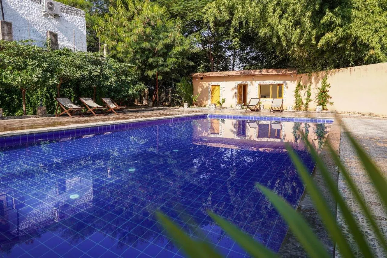 Pool view in Greetoe Camp Panna