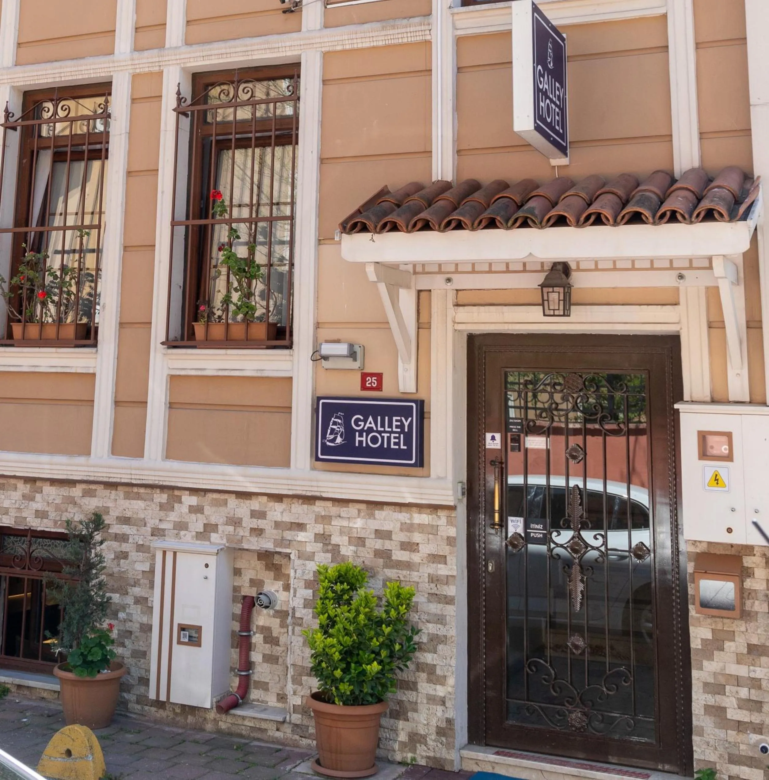 Property building in Galley Hotel