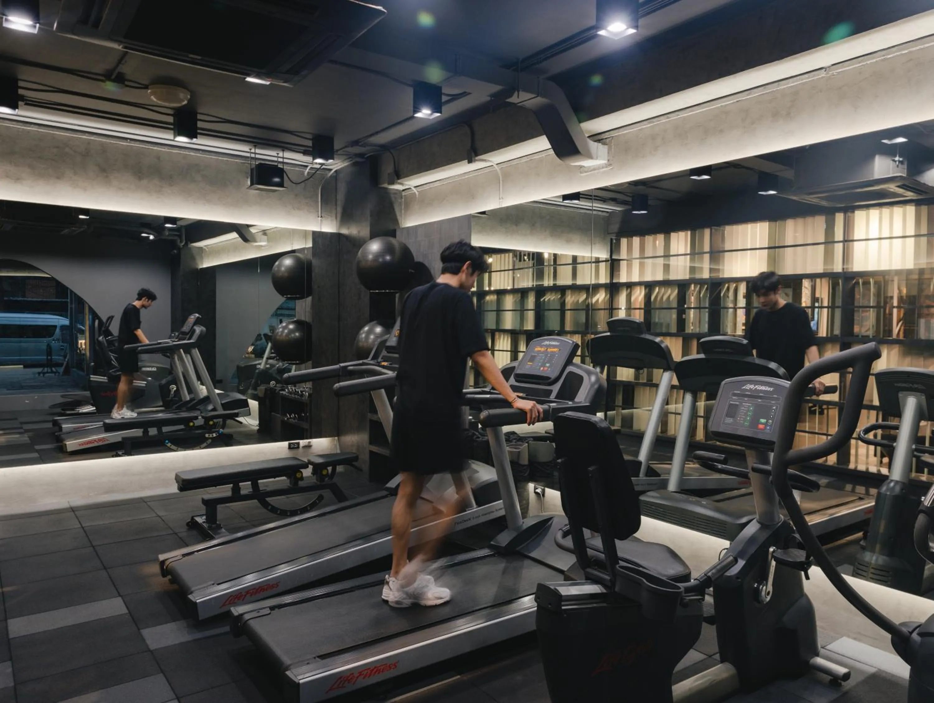 People in Art Mai Gallery Nimman Hotel Chiang Mai