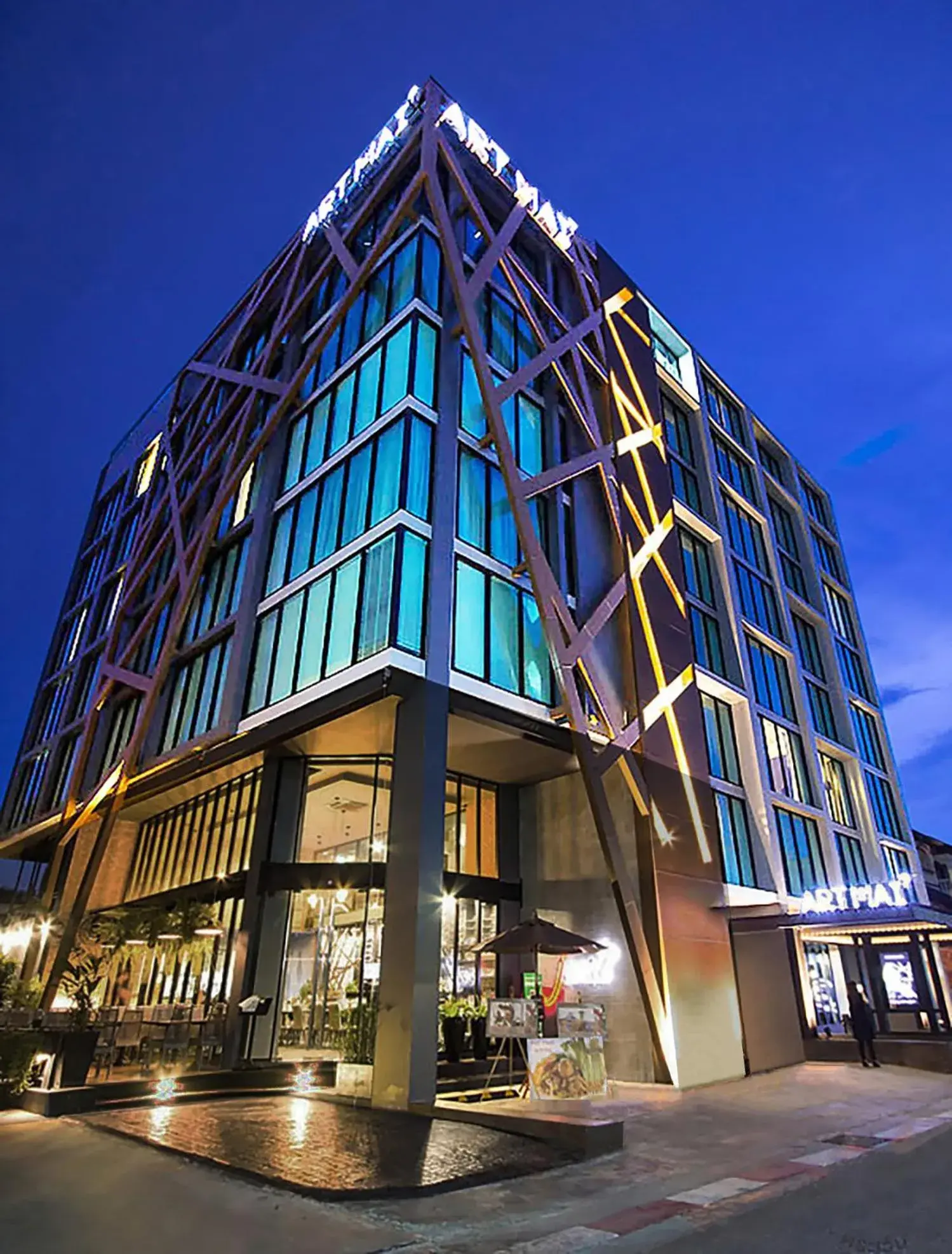 Property building in Art Mai Gallery Nimman Hotel Chiang Mai Property building in Art Mai Gallery Nimman Hotel Chiang Mai