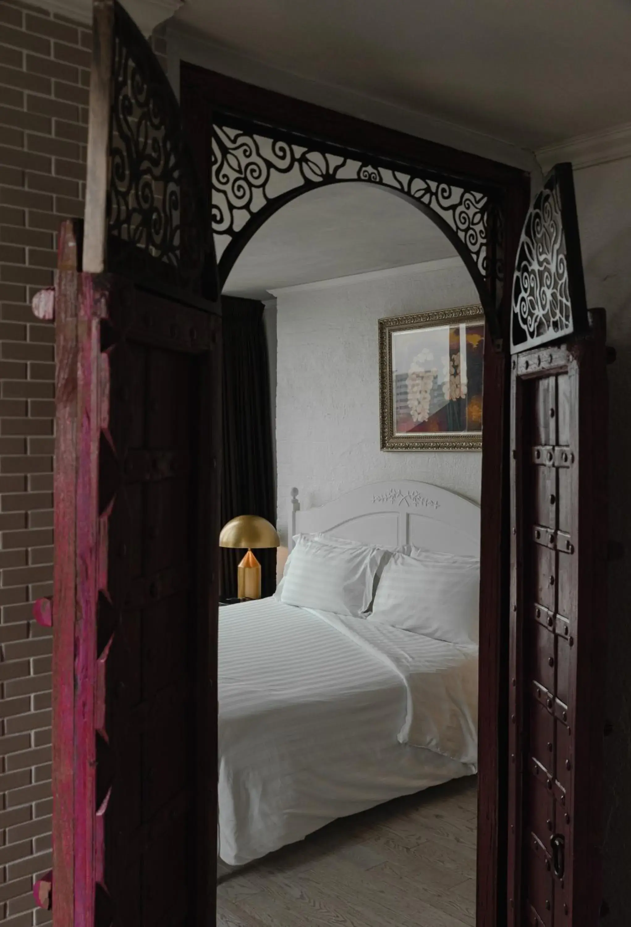 Bed in Art Mai Gallery Nimman Hotel Chiang Mai Bed in Art Mai Gallery Nimman Hotel Chiang Mai