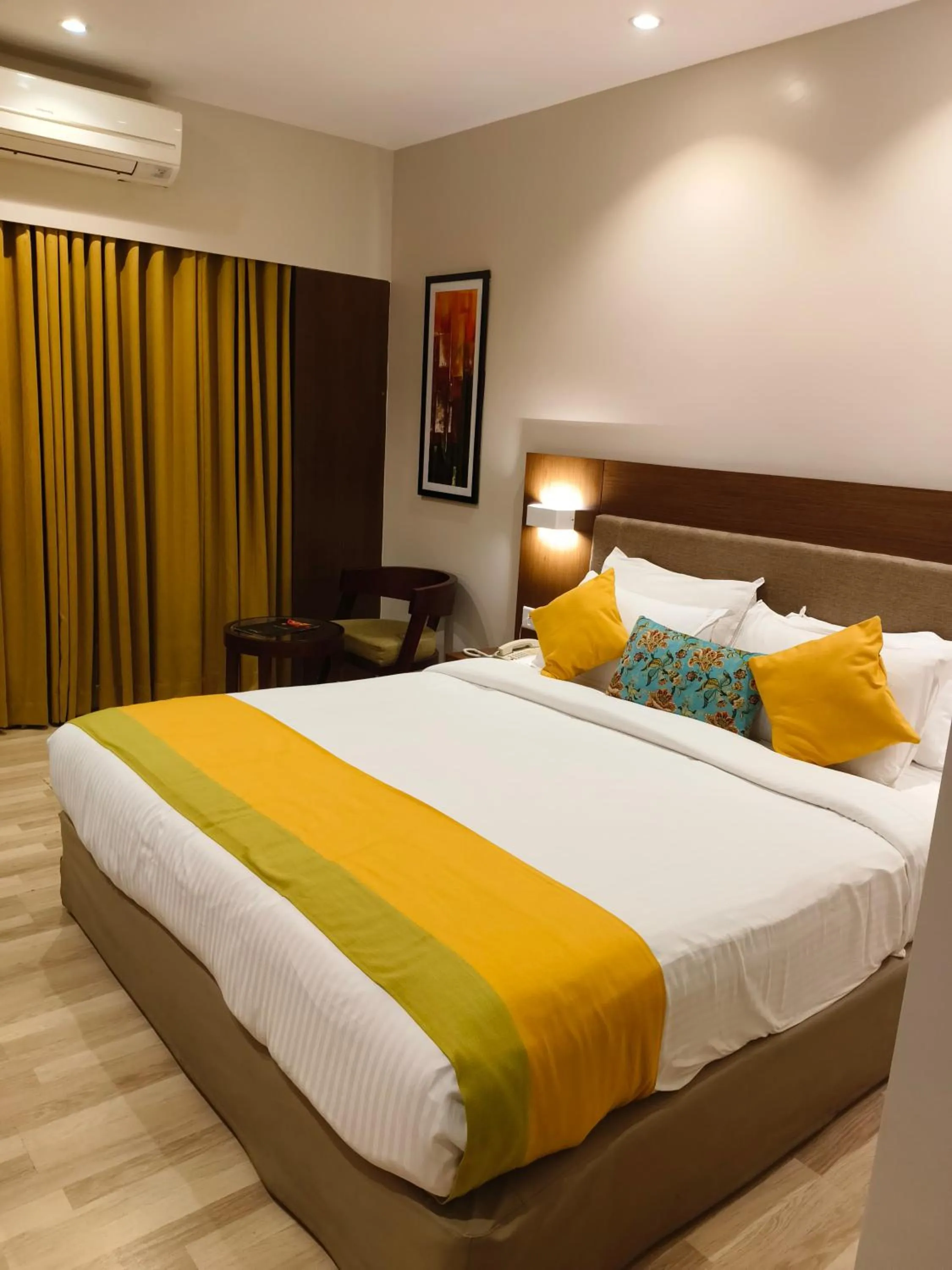 Bedroom, Bed in Park Residency Adoor