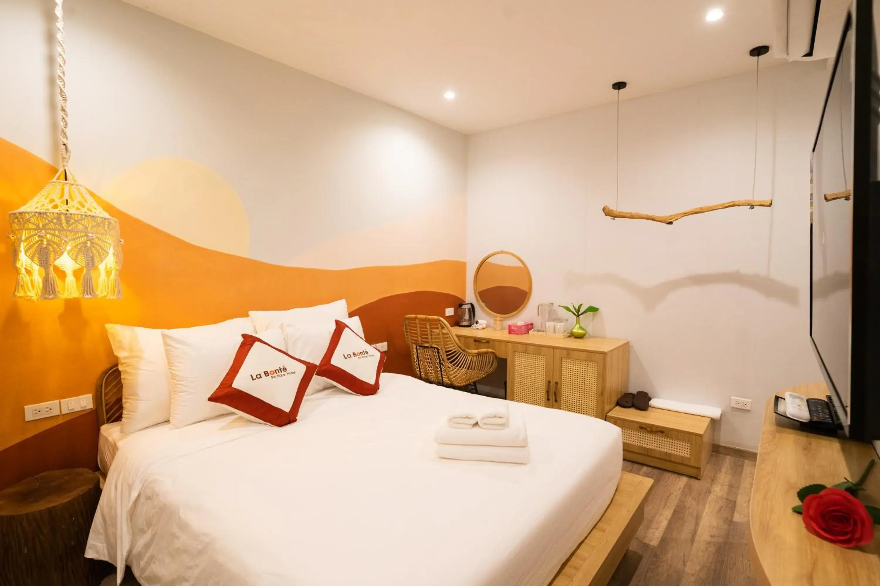 Bedroom, Bed in La Bonté Boutique Home Phu Quoc Bedroom, Bed in La Bonté Boutique Home Phu Quoc