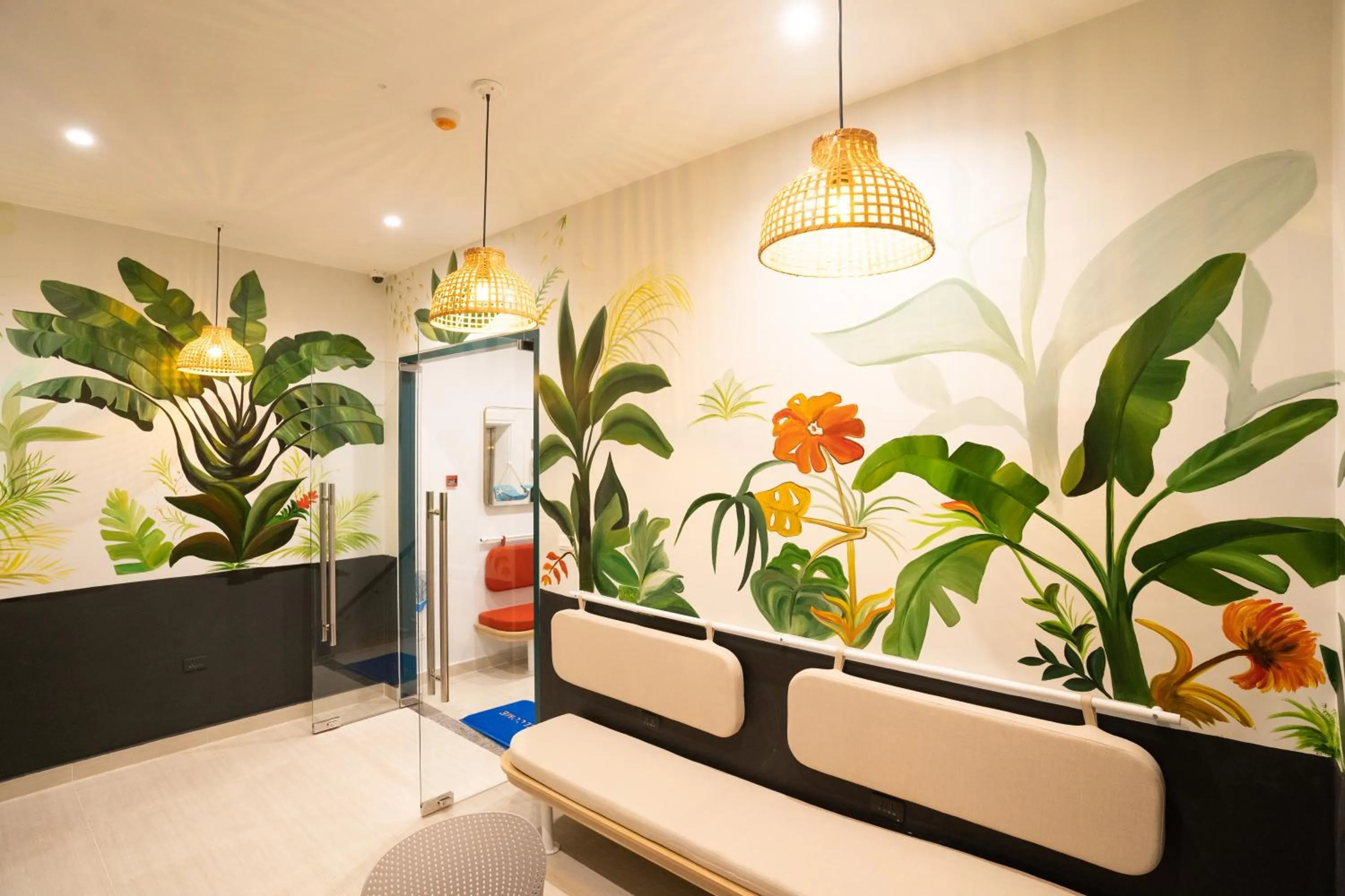 Seating area in La Bonté Boutique Home Phu Quoc