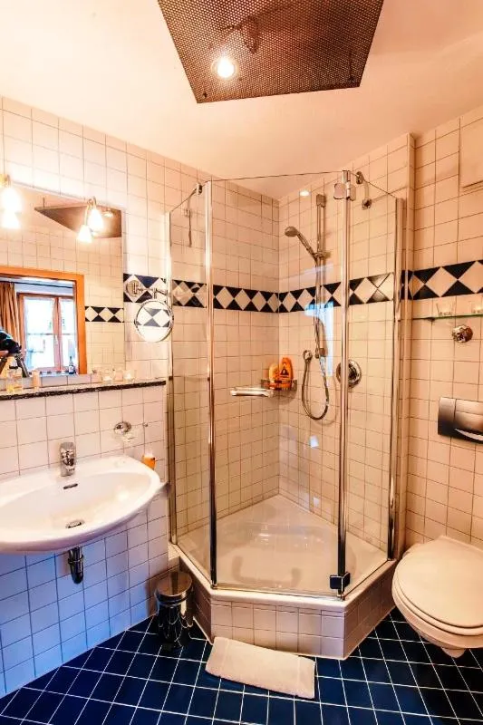 Bathroom in Ferienwohnungen Beim Hausbacher