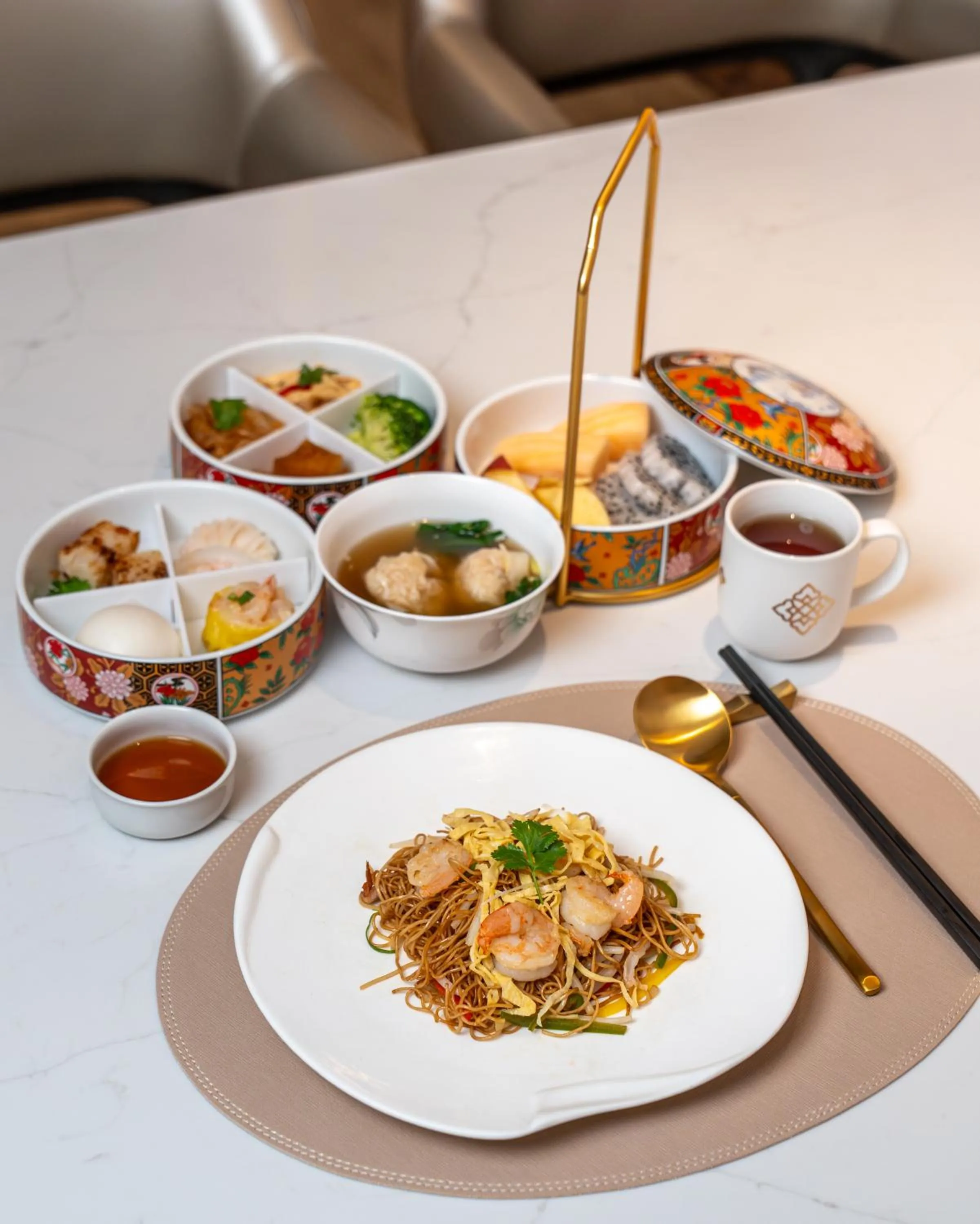 Breakfast in Grande Centre Point Prestige Bangkok