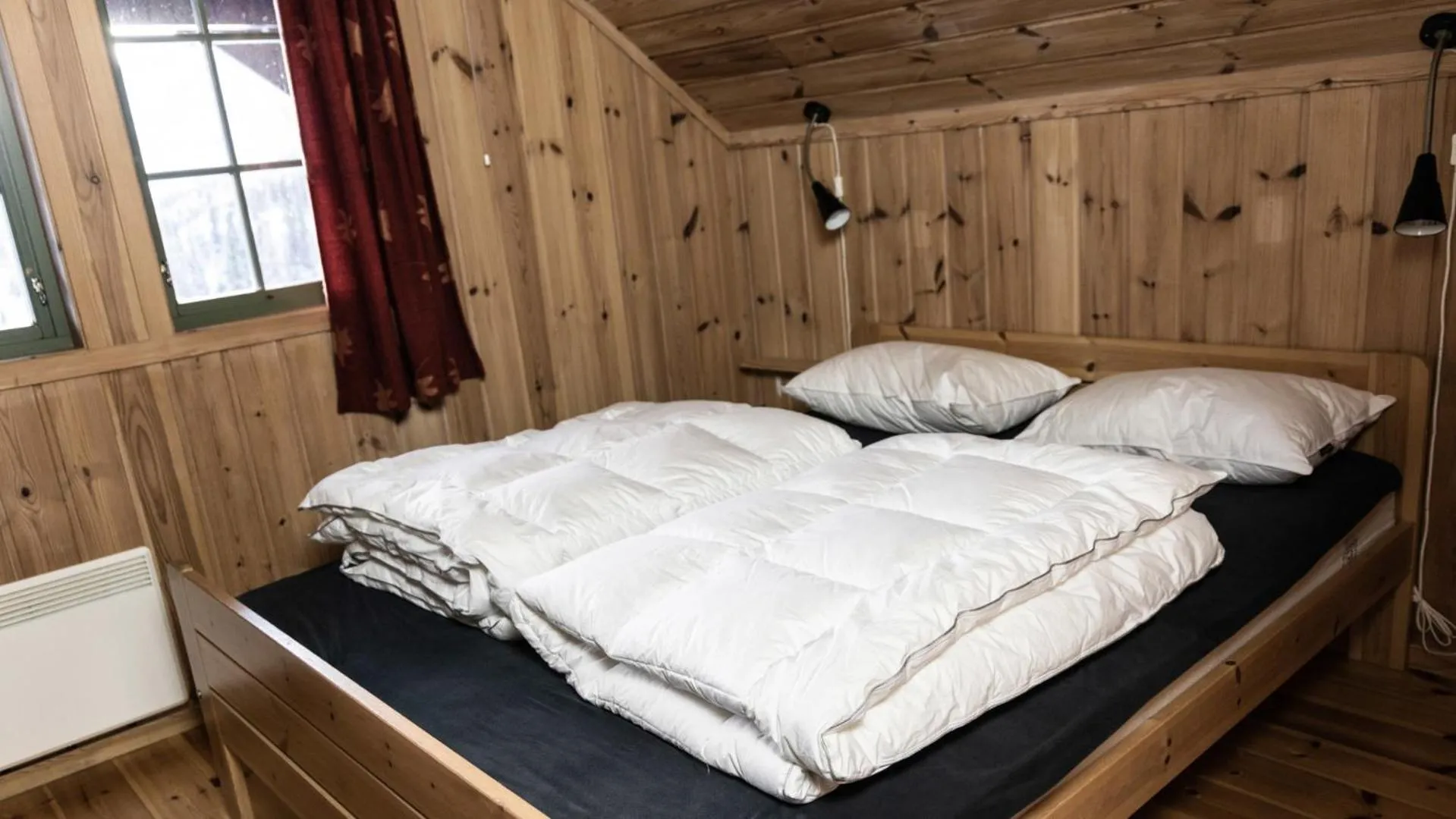 Bedroom, Bed in Kvitåvatn Fjellhytter