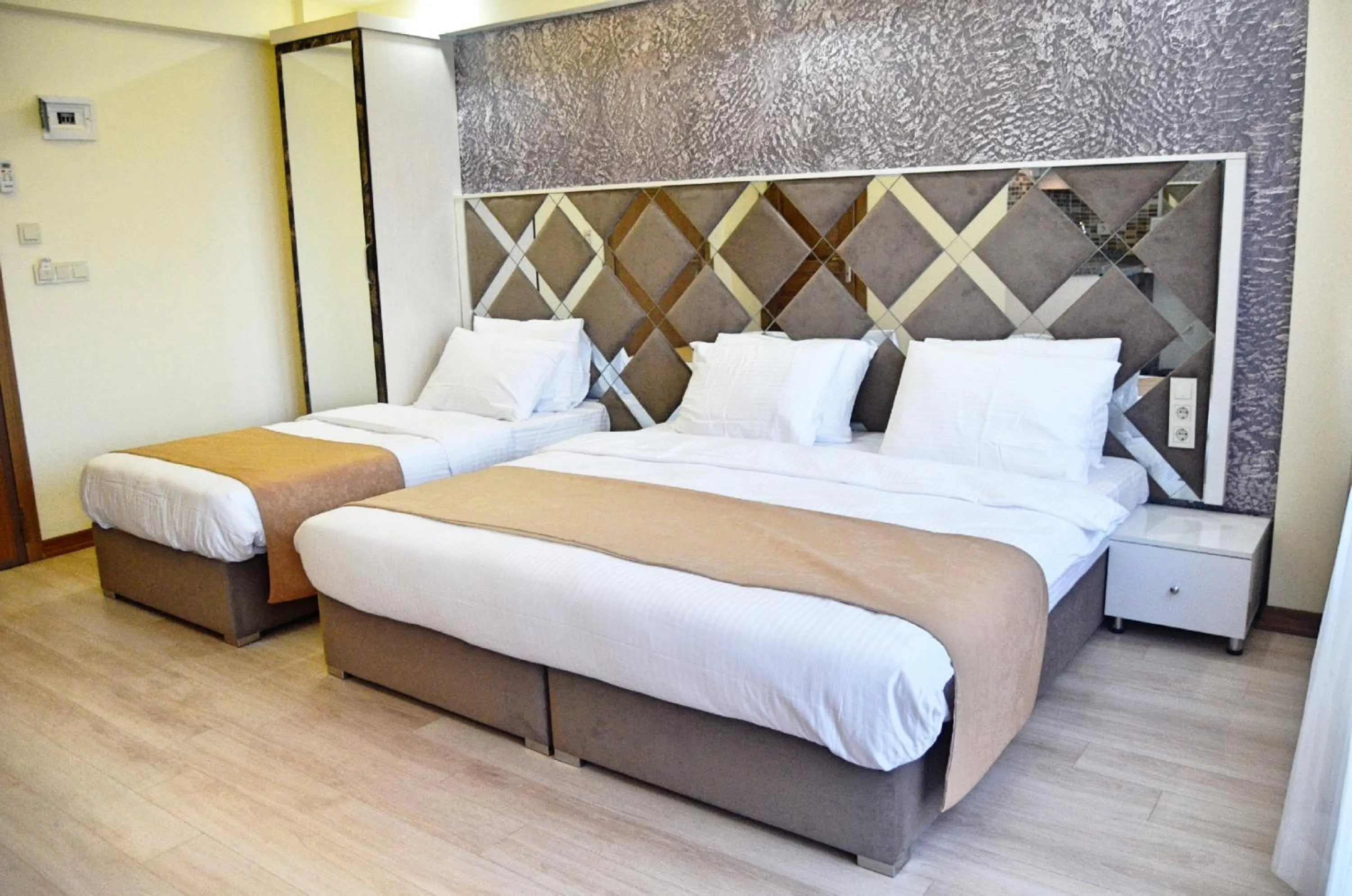 Bed in Terra Suites
