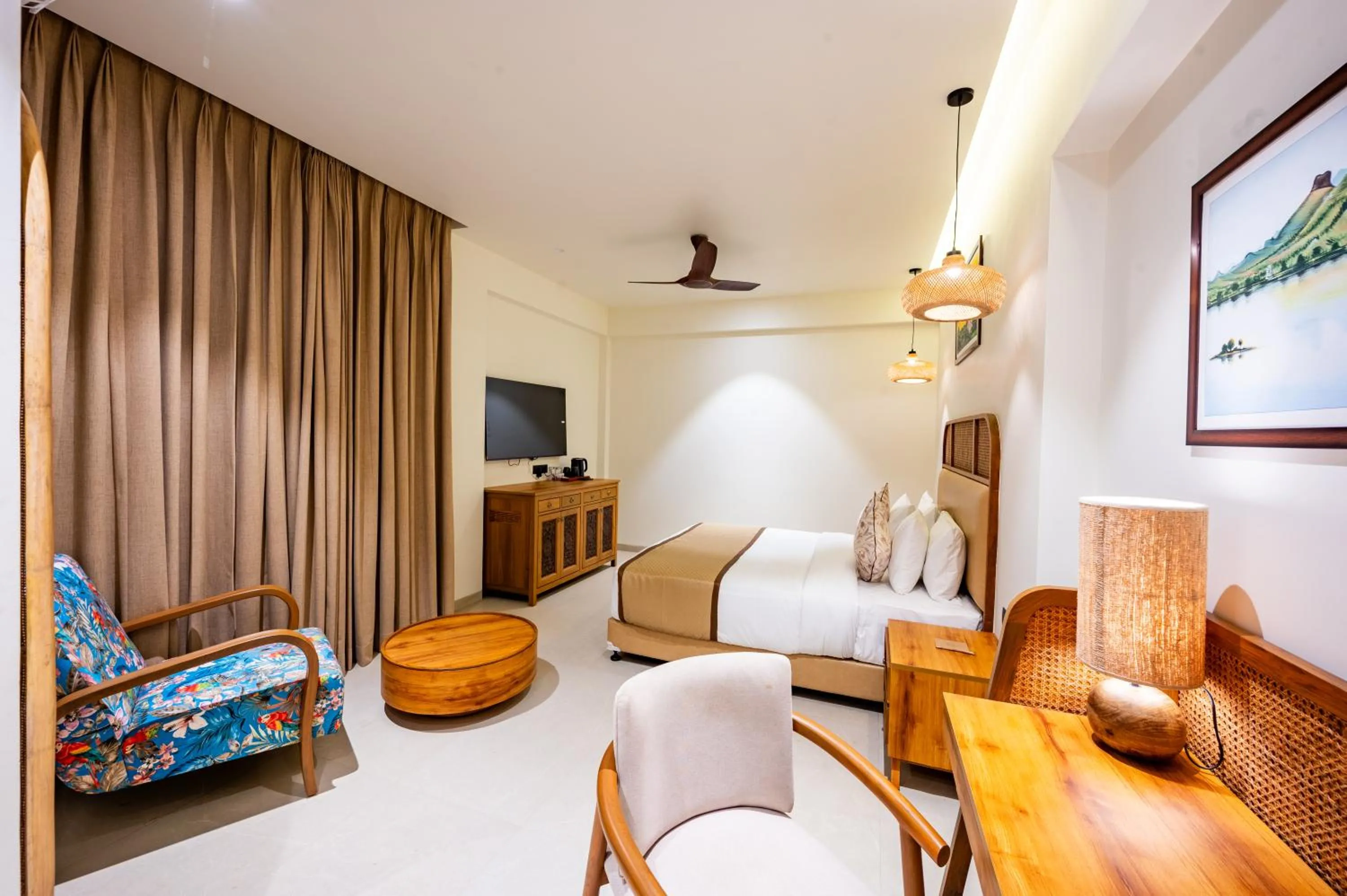 Photo of the whole room in ARK Lake Resort, Igatpuri
