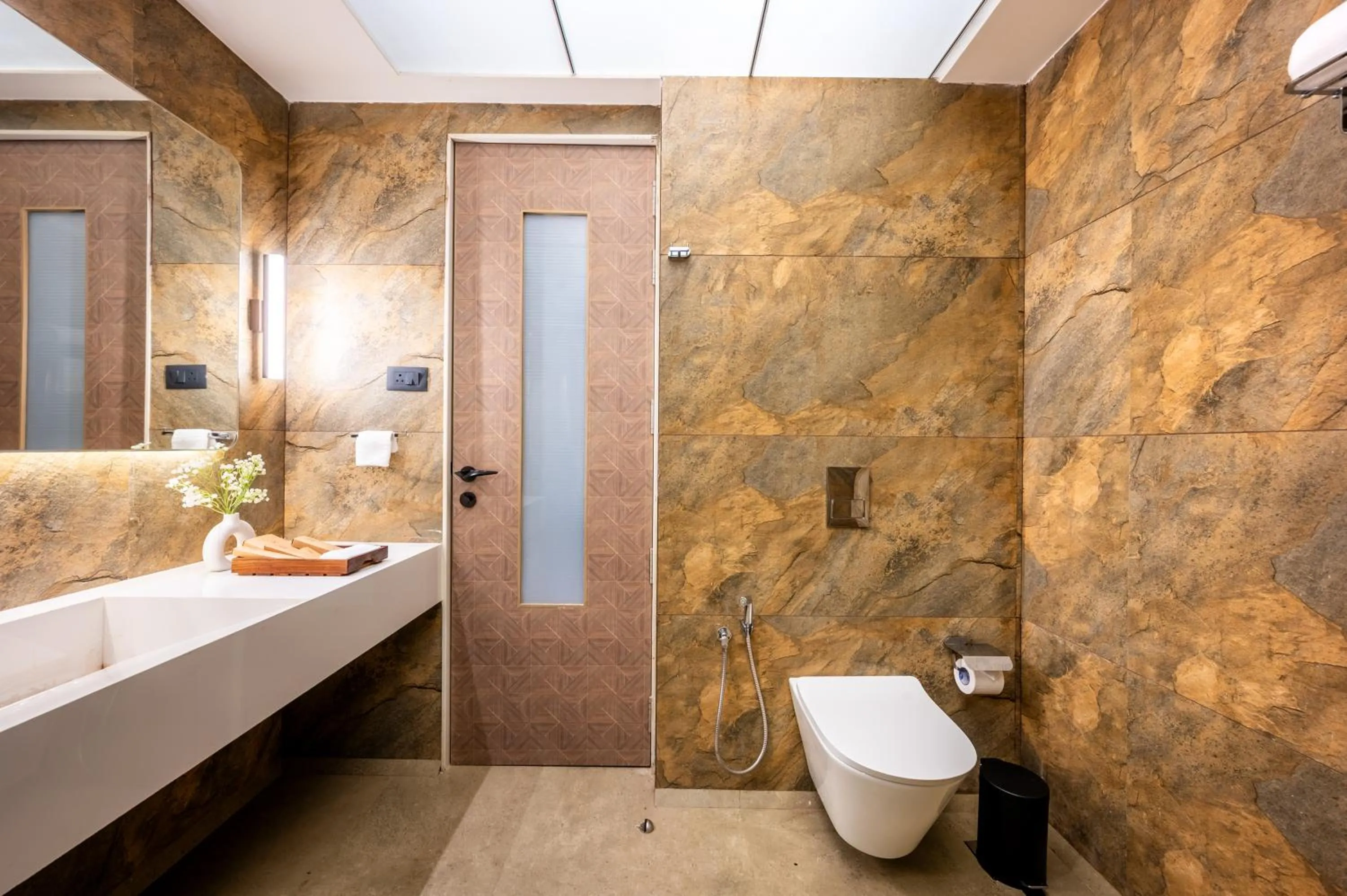Bathroom in ARK Lake Resort, Igatpuri