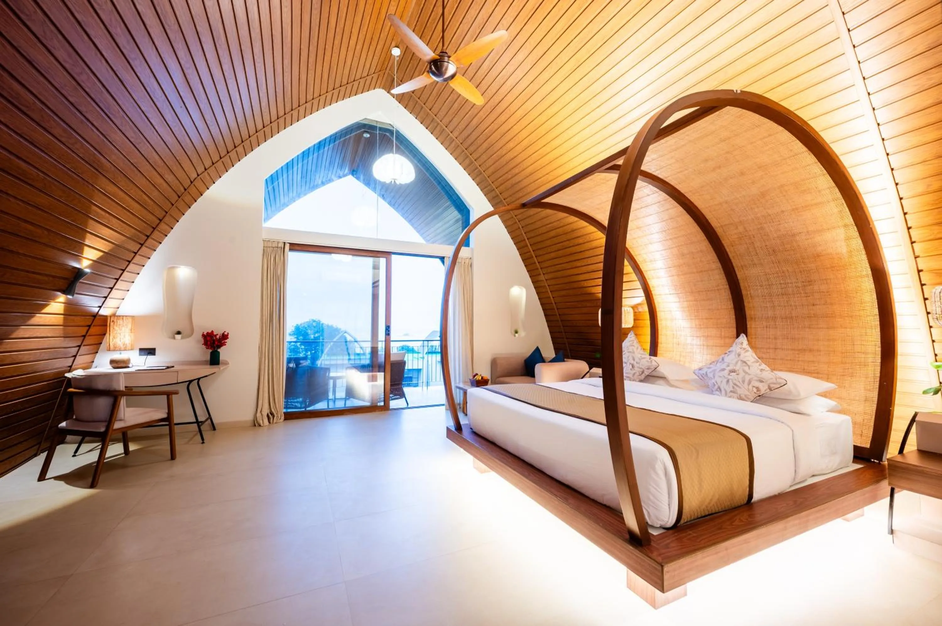 Photo of the whole room, Bed in ARK Lake Resort, Igatpuri