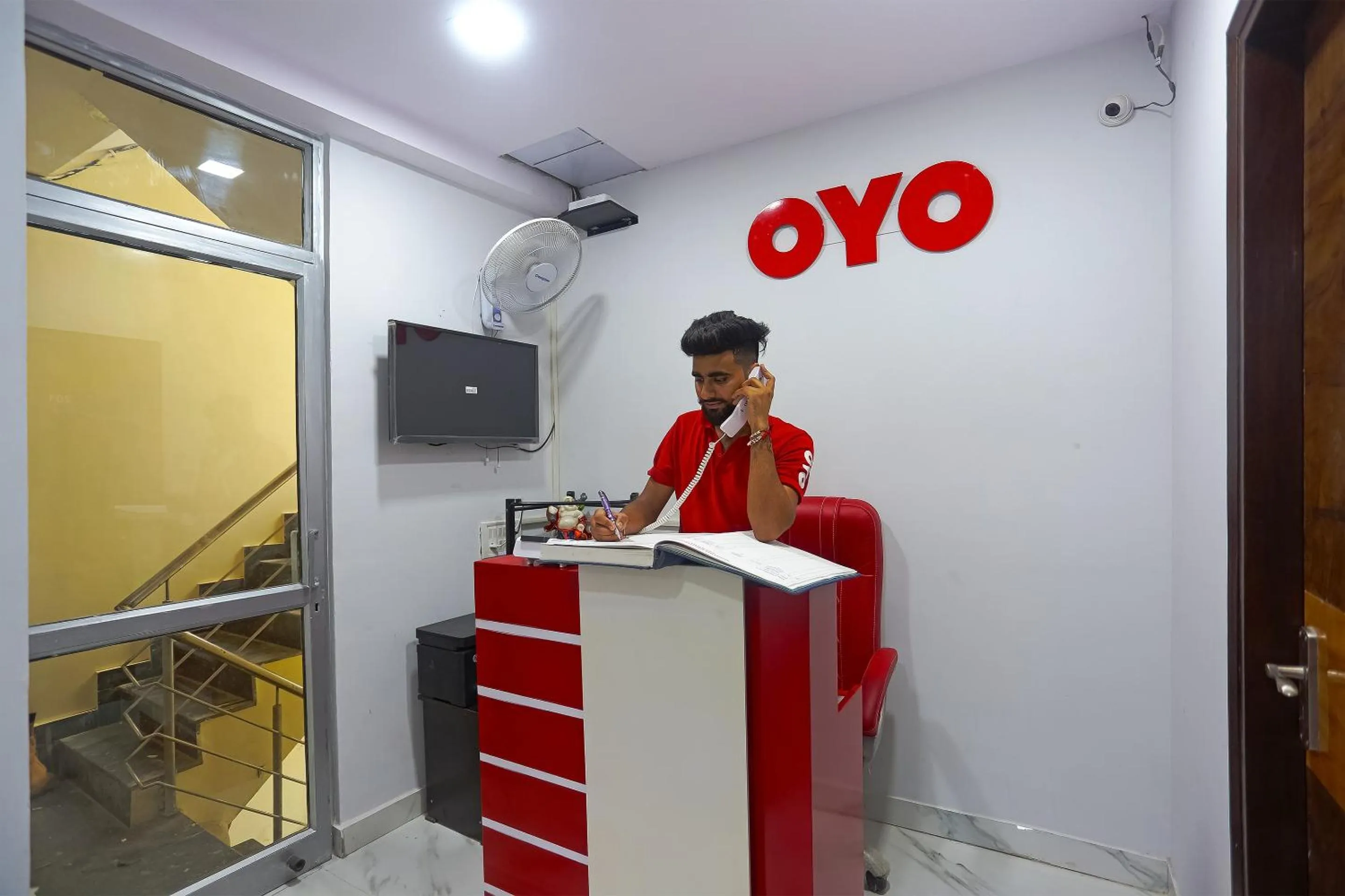 Lobby or reception in Hotel O Three Kings