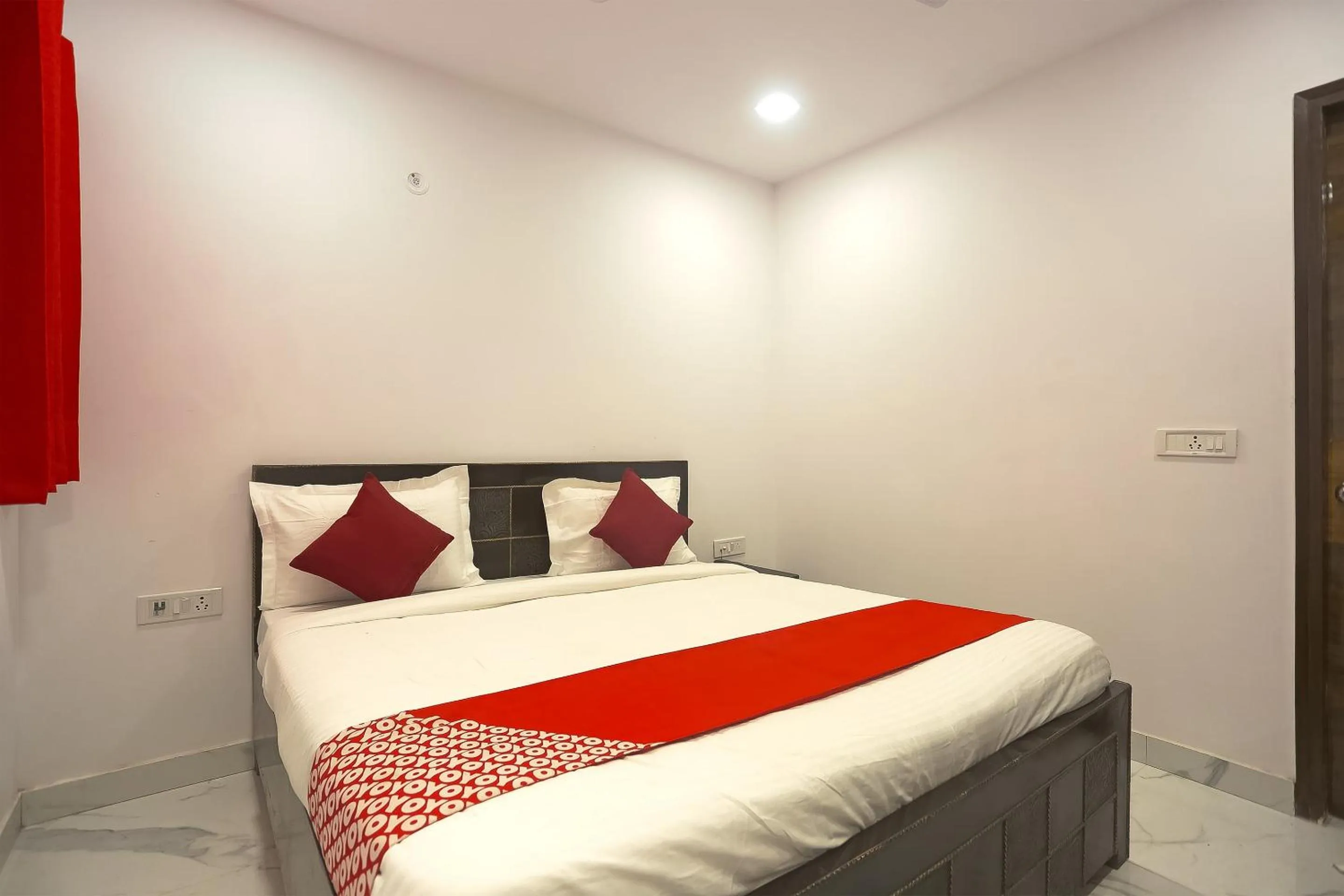 Bedroom, Bed in Hotel O Three Kings