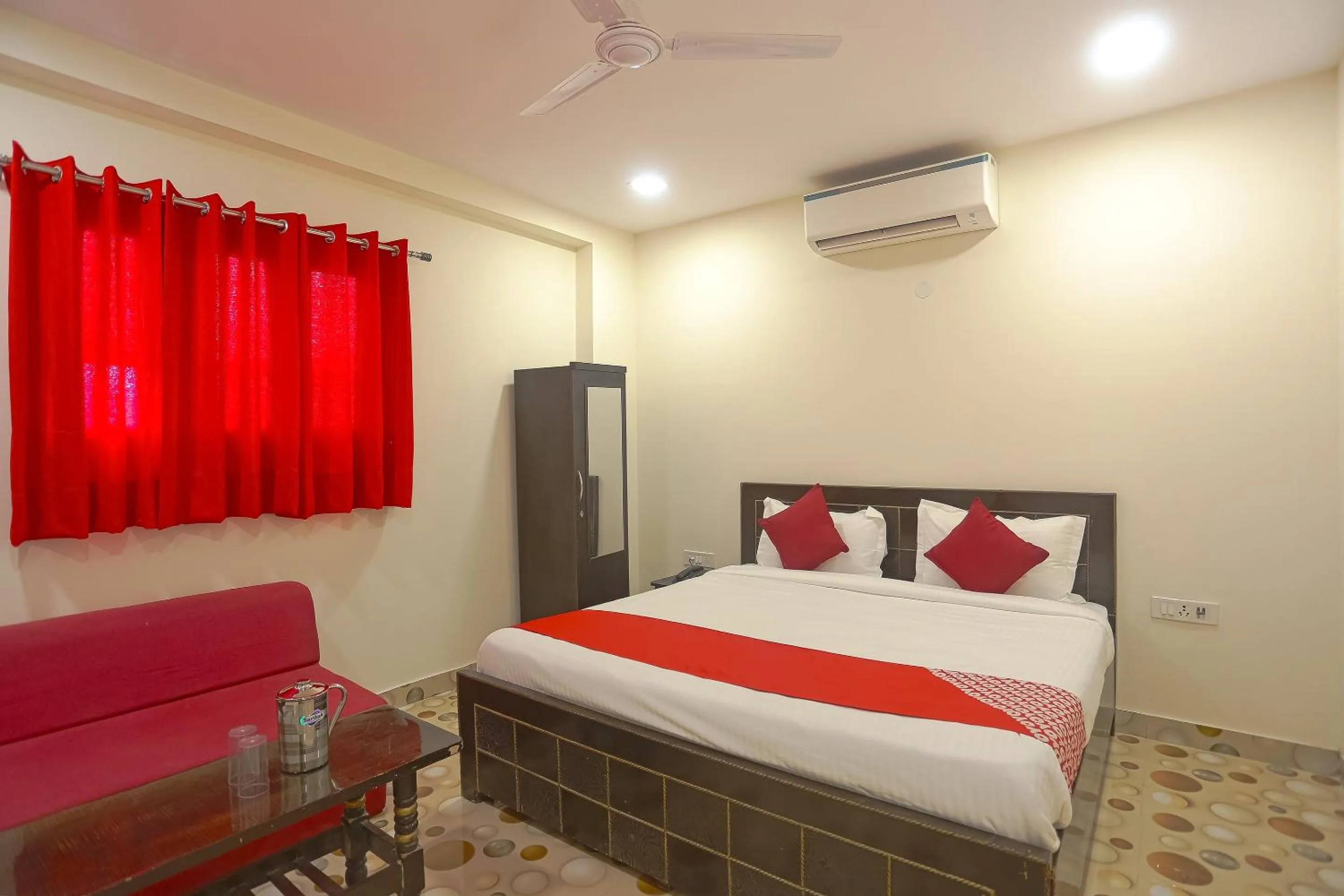 Bedroom, Bed in Hotel O Three Kings