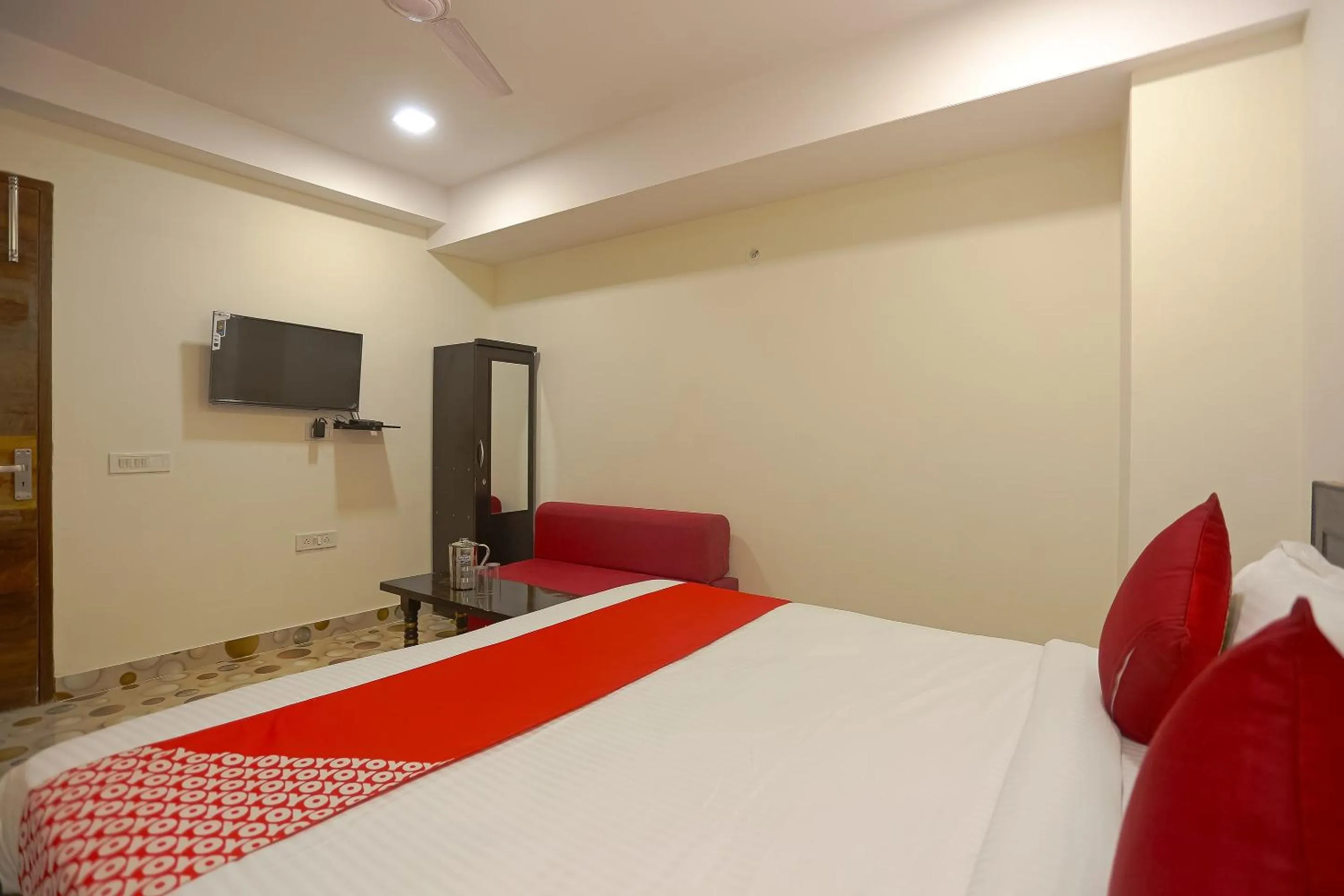 Bedroom, Bed in Hotel O Three Kings