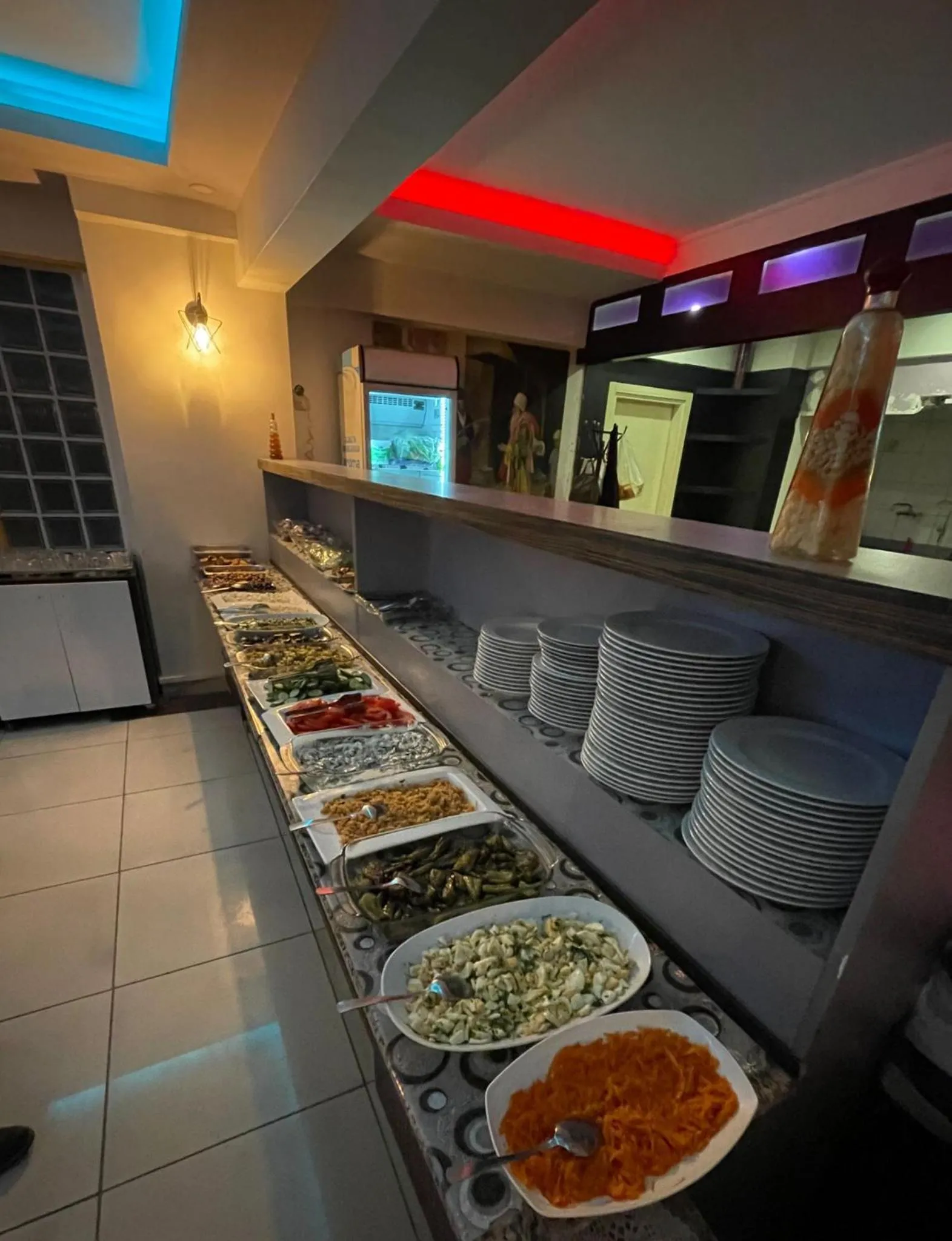 Buffet breakfast in Denizhan Hotel