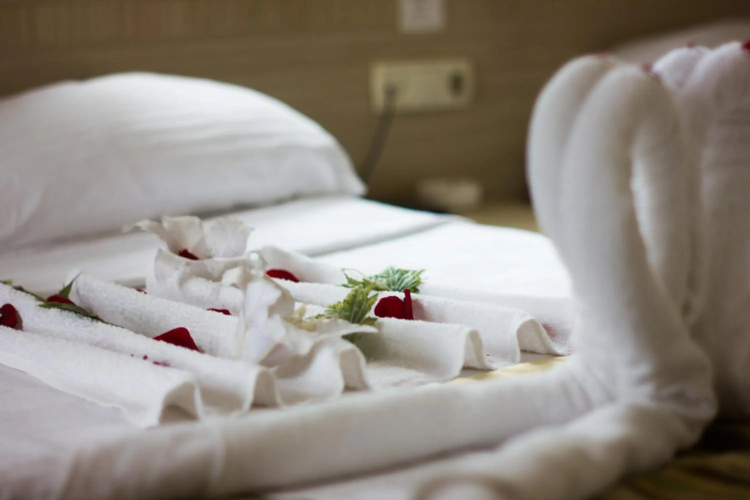 Bed in Denizhan Hotel Bed in Denizhan Hotel