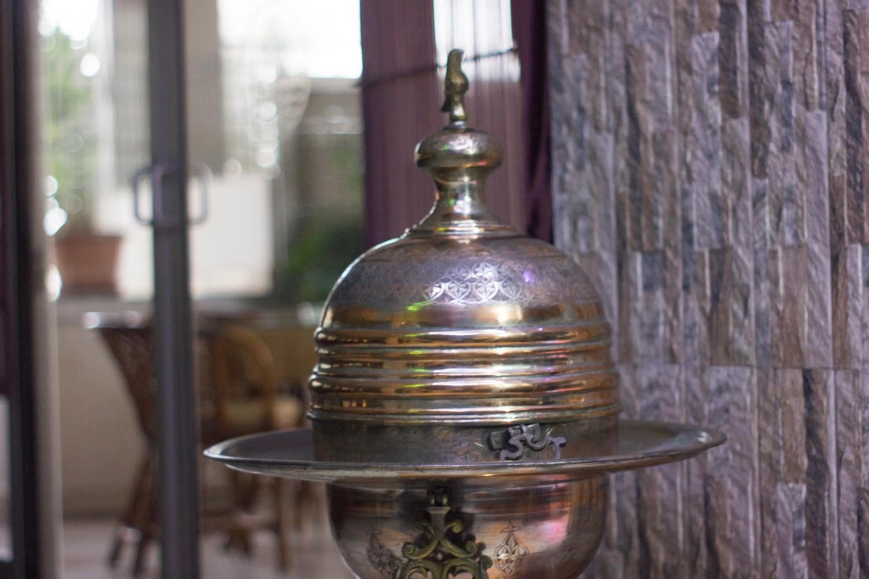 Decorative detail in Denizhan Hotel