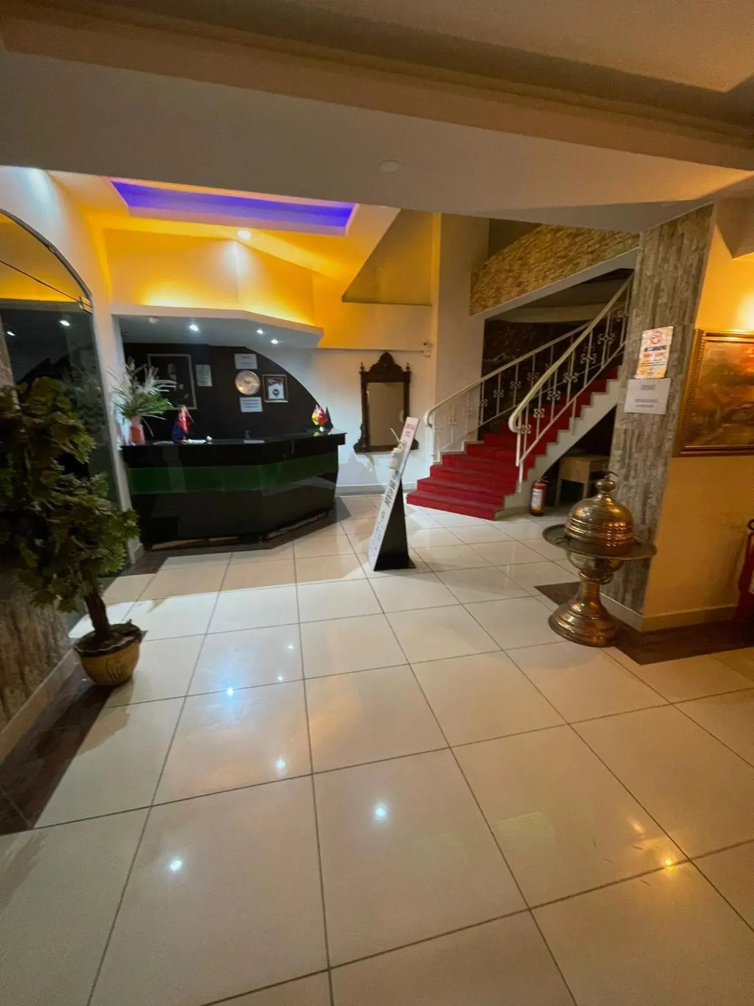 Lobby or reception in Denizhan Hotel Lobby or reception in Denizhan Hotel
