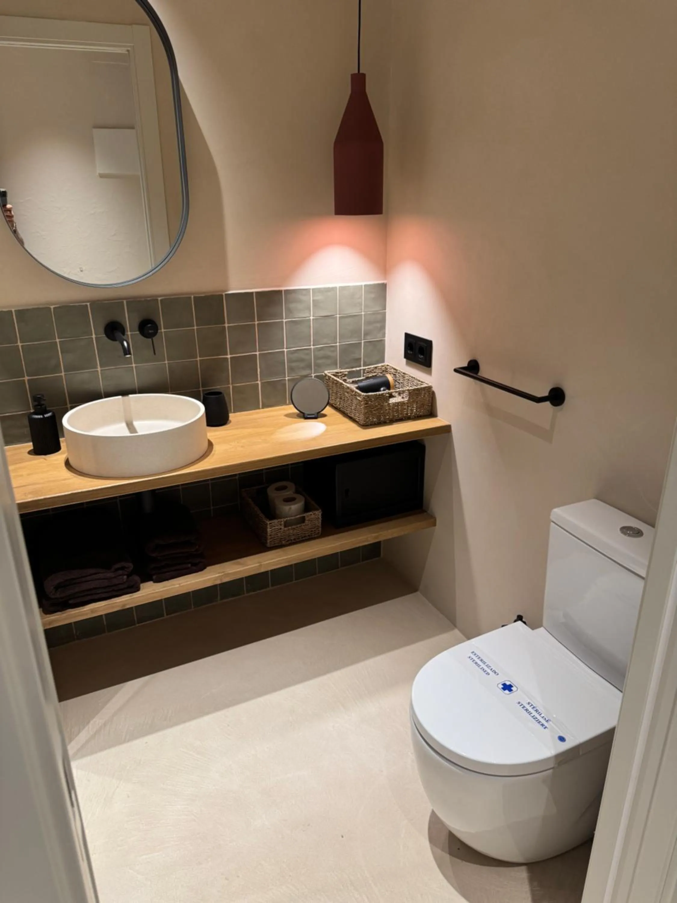 Toilet in BELLADORA Hotel Boutique