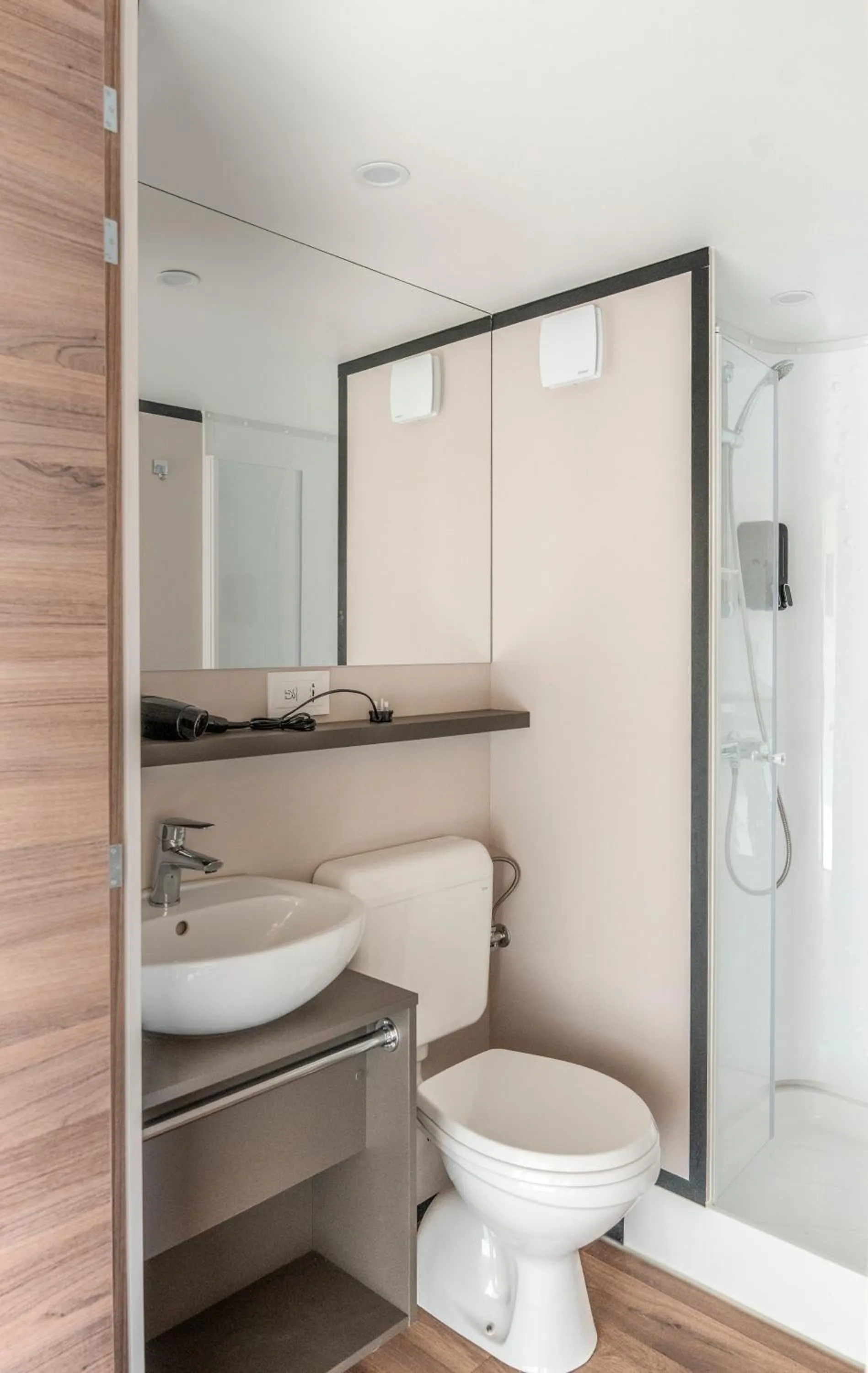 Shower in T-Rex Glamping, Including Free Access to Dubai Parks and Resorts