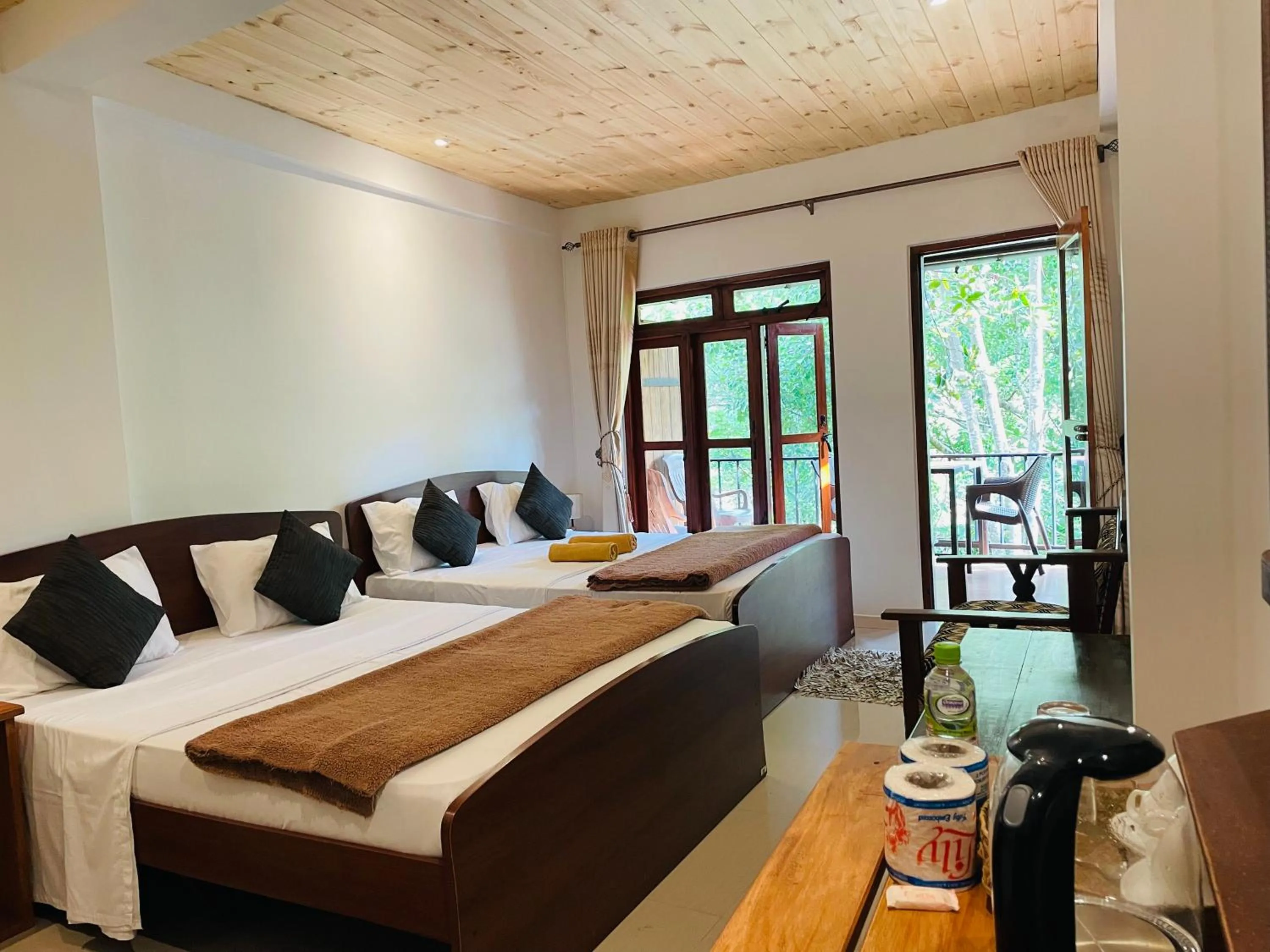 View (from property/room), Bed in Wild Resort Ella