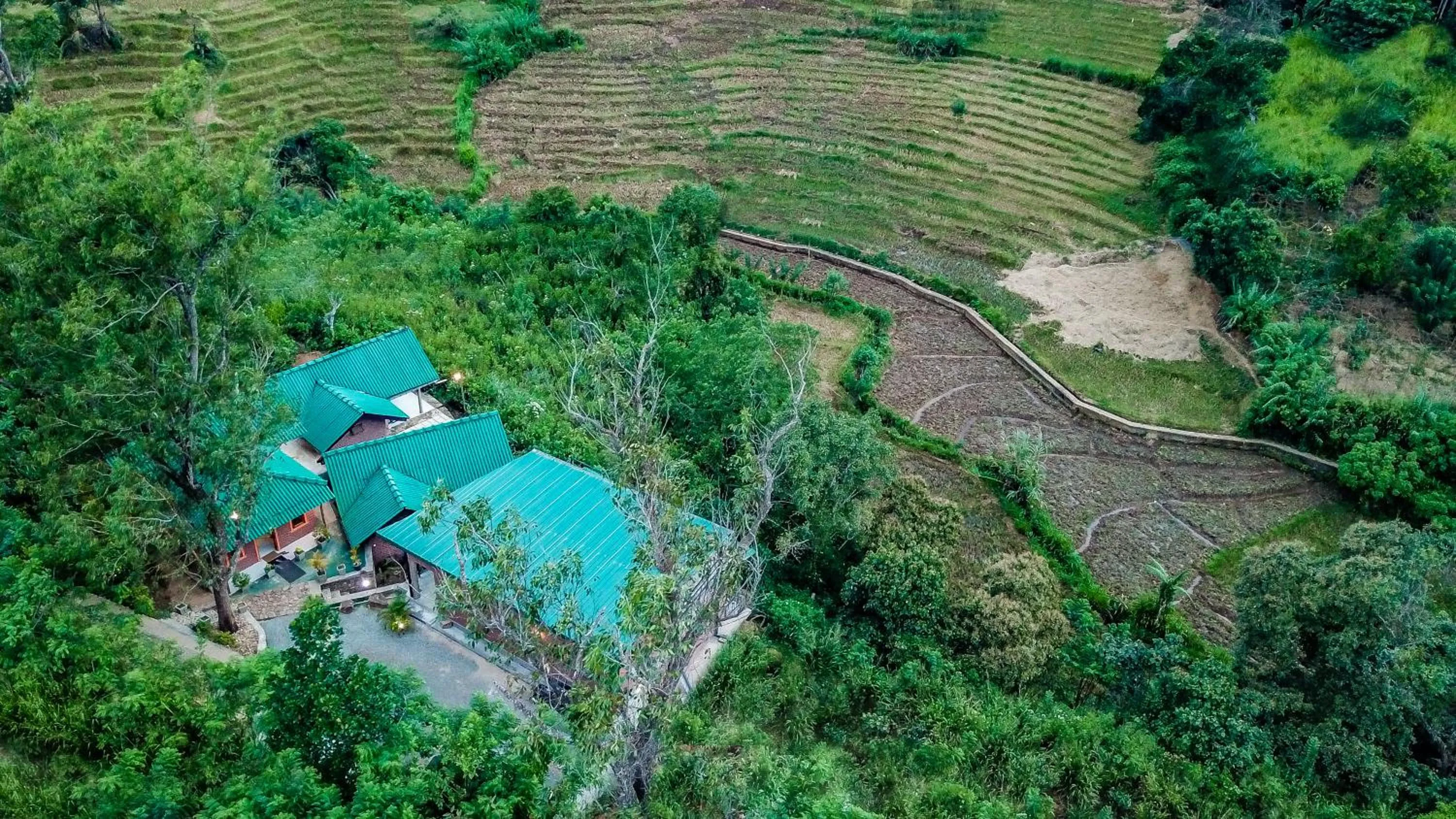 Bird's eye view in Wild Resort Ella