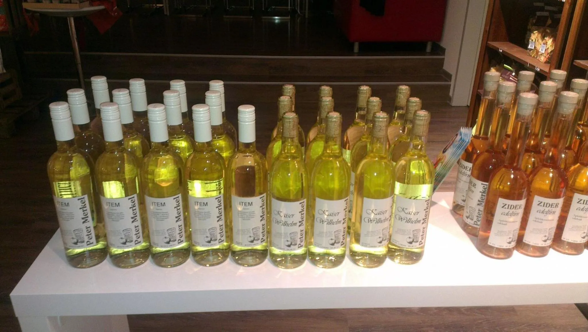 Alcoholic drinks in Dornröschen