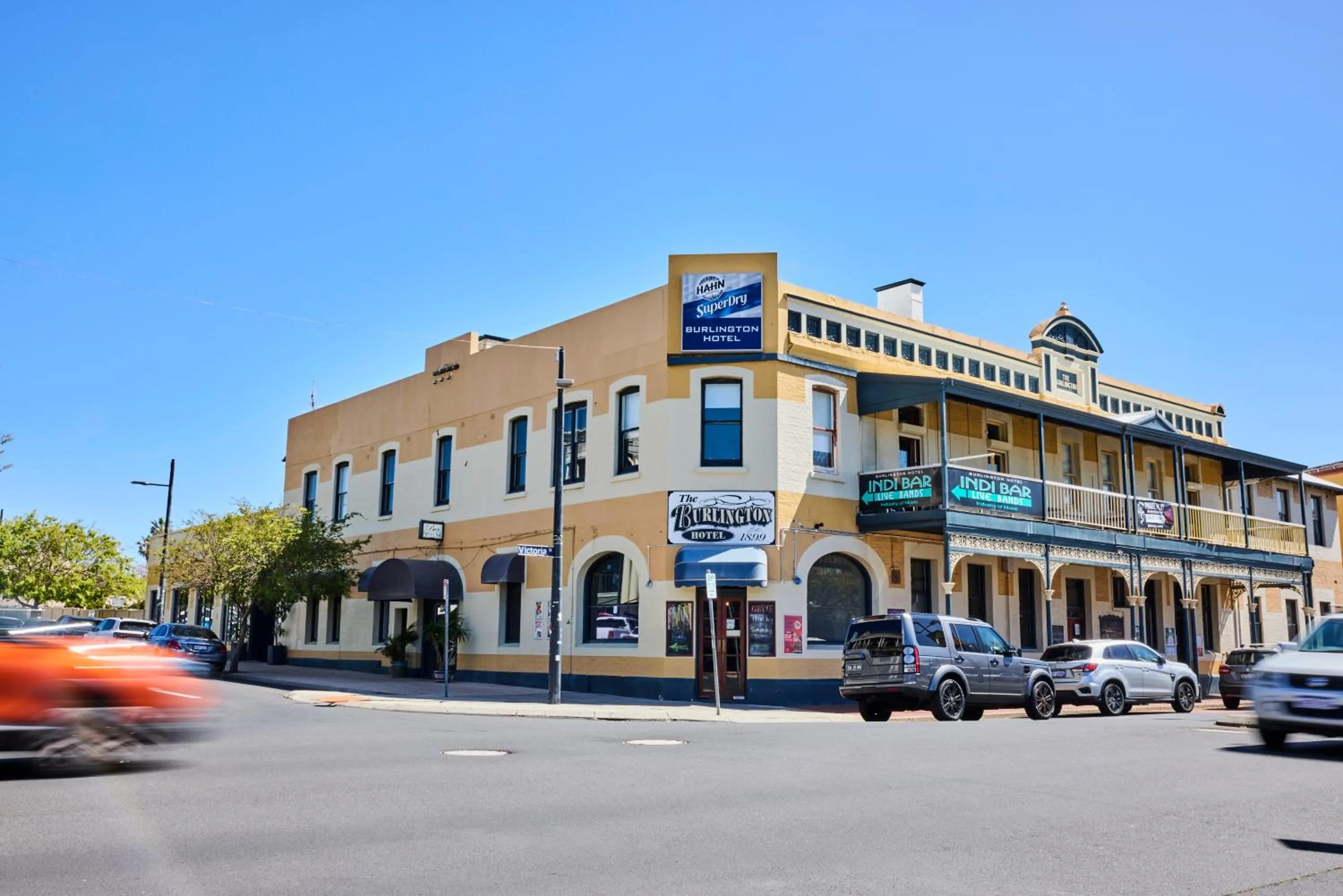 Property building in The Burlington Hotel