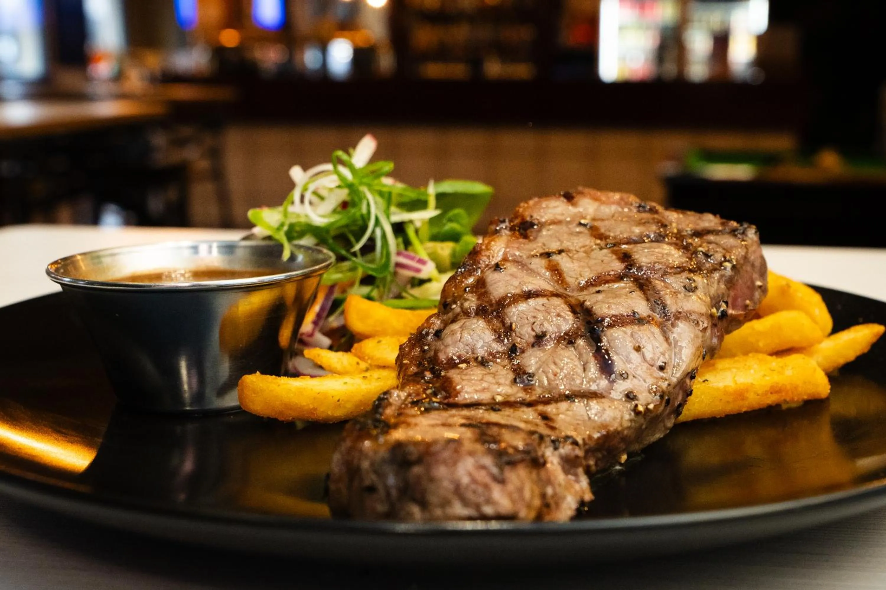 Restaurant/places to eat in The Burlington Hotel